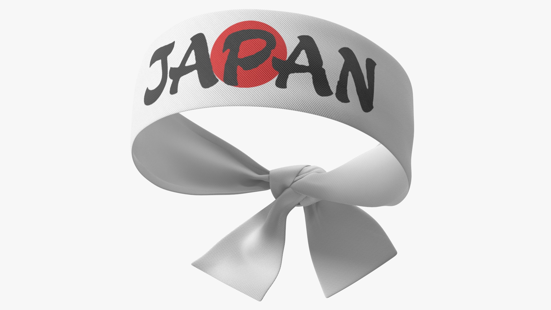 Headband White 3D model