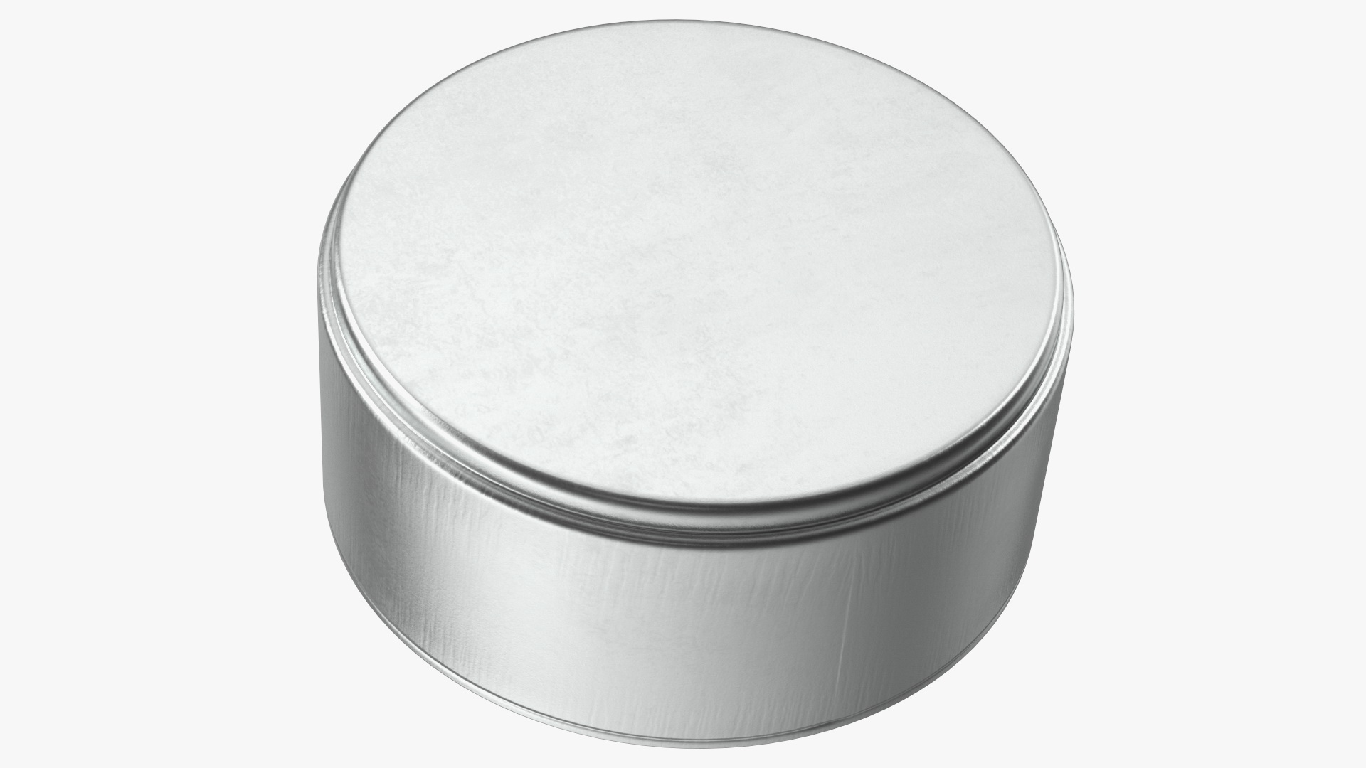 3D Burning Tealight Candle in Metal Cup