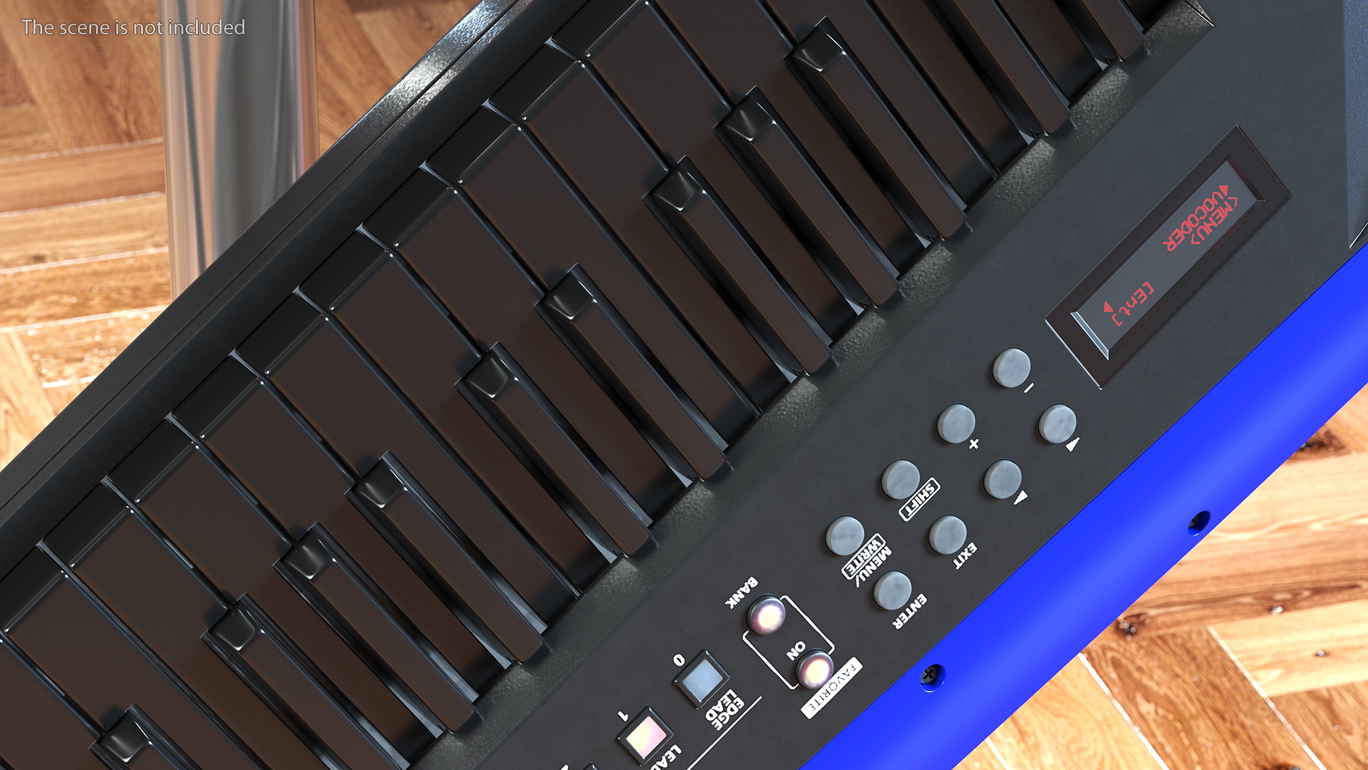 3D model Keytar