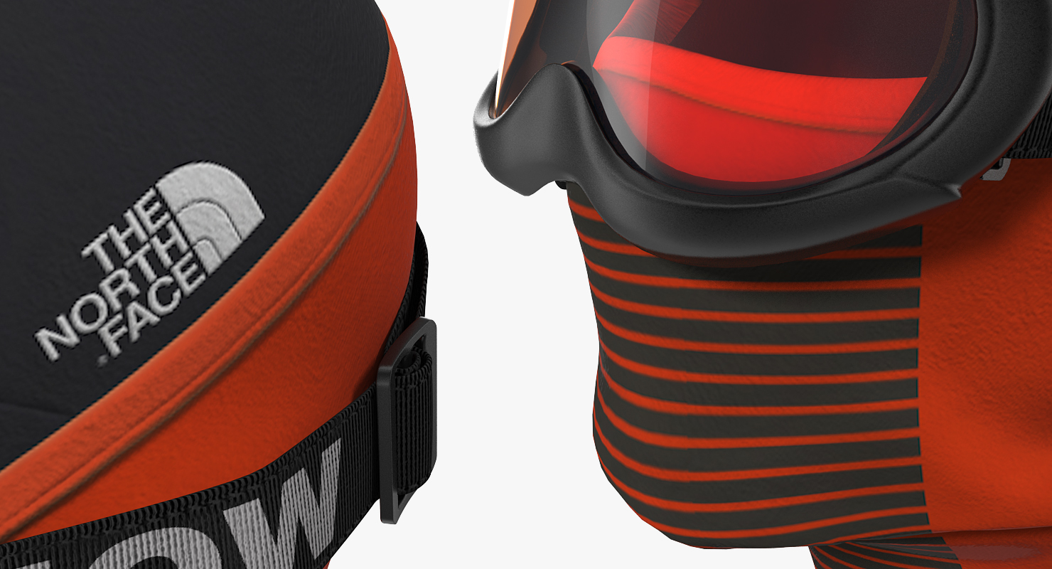 3D Balaclava Ski Face Mask with Goggles