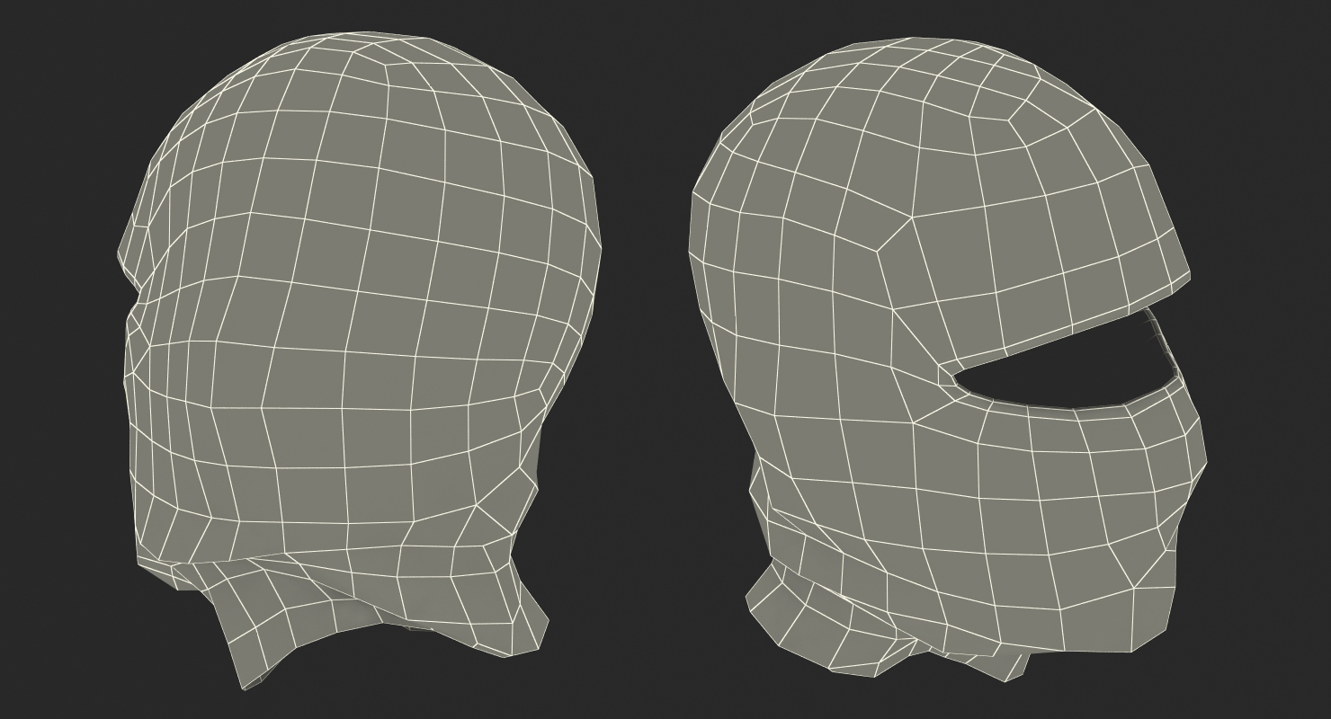 3D Balaclava Ski Face Mask with Goggles