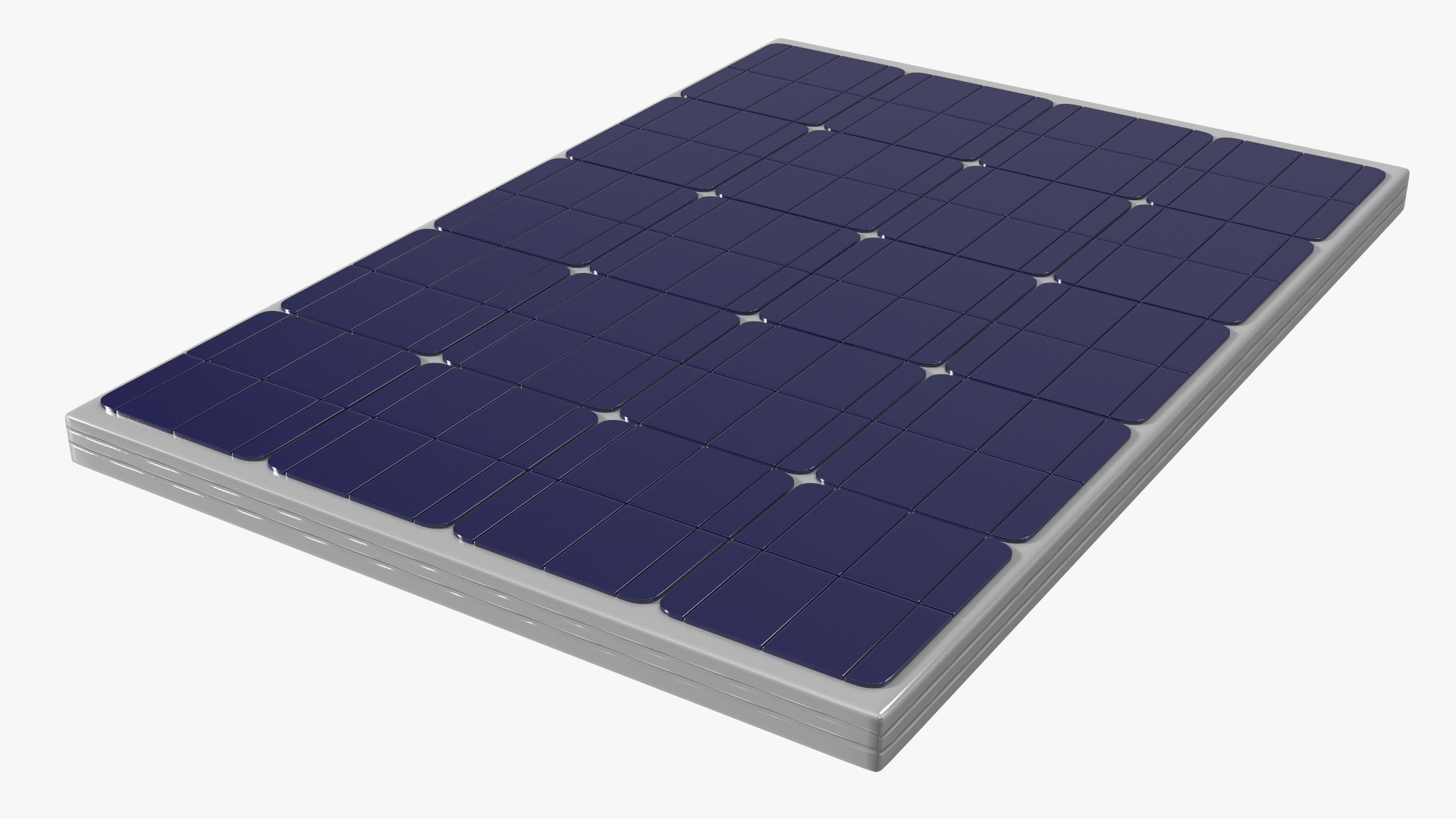3D Asbestos Roof Slate with Solar Panel