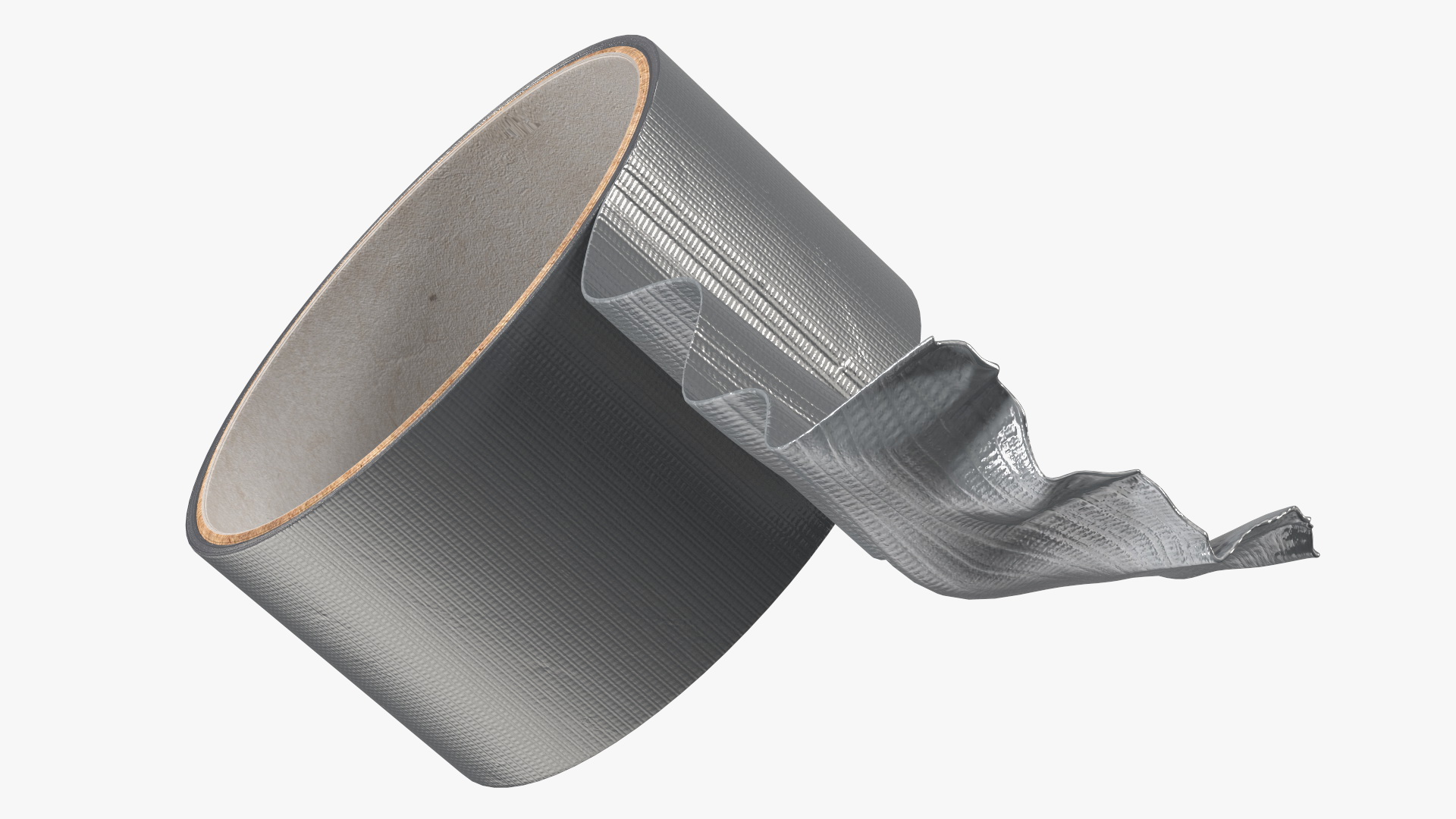 3D Adhesive Tape Roll model
