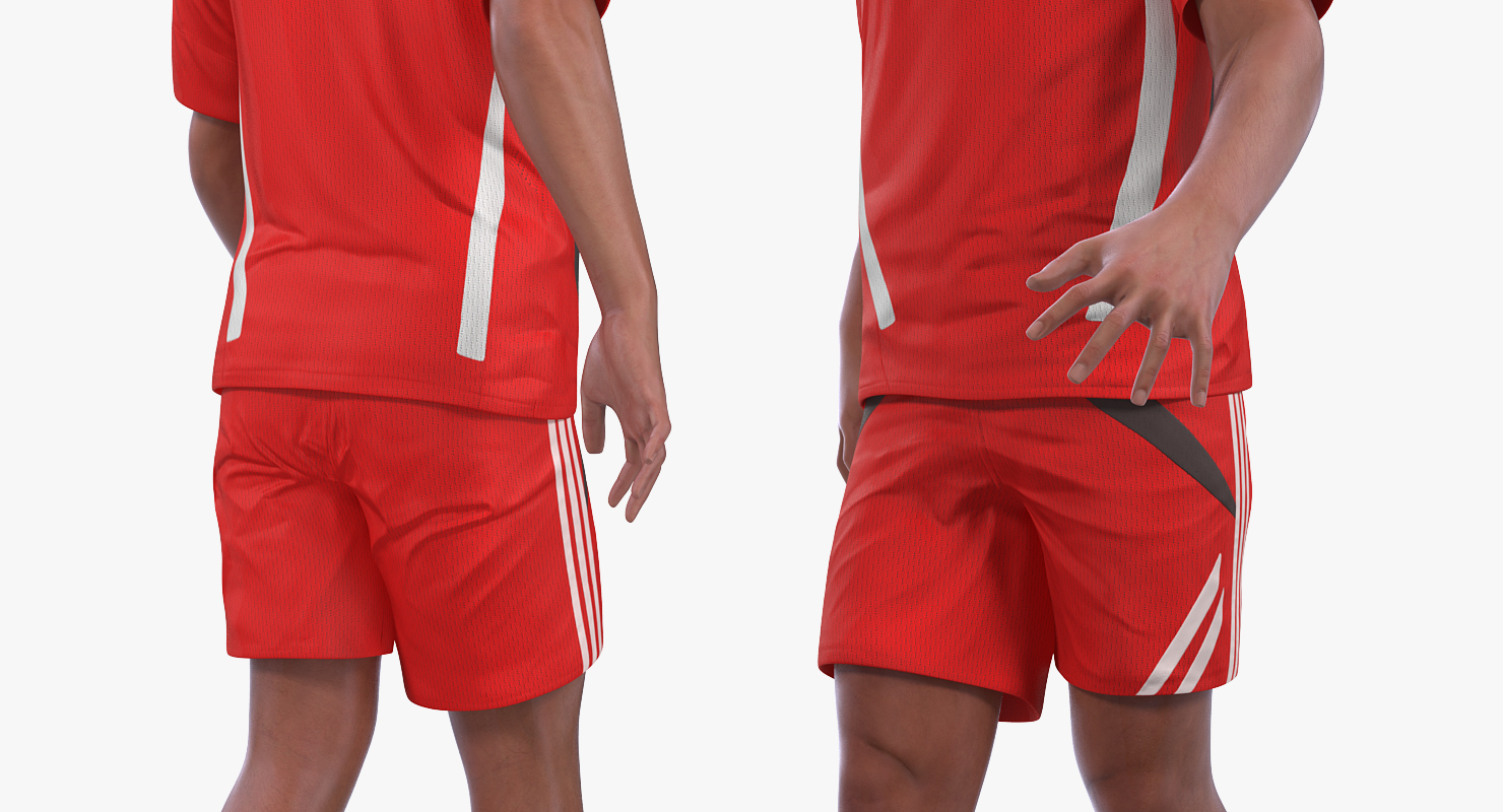 Soccer or Football Player Rigged 3D