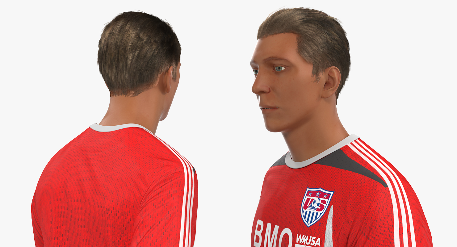 Soccer or Football Player Rigged 3D