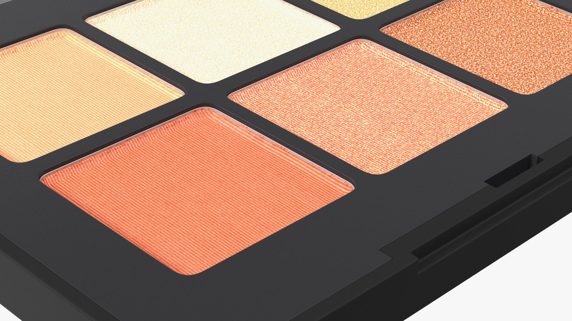 3D NARS Cosmetics Voyageur Eyeshadow Palette Copper model