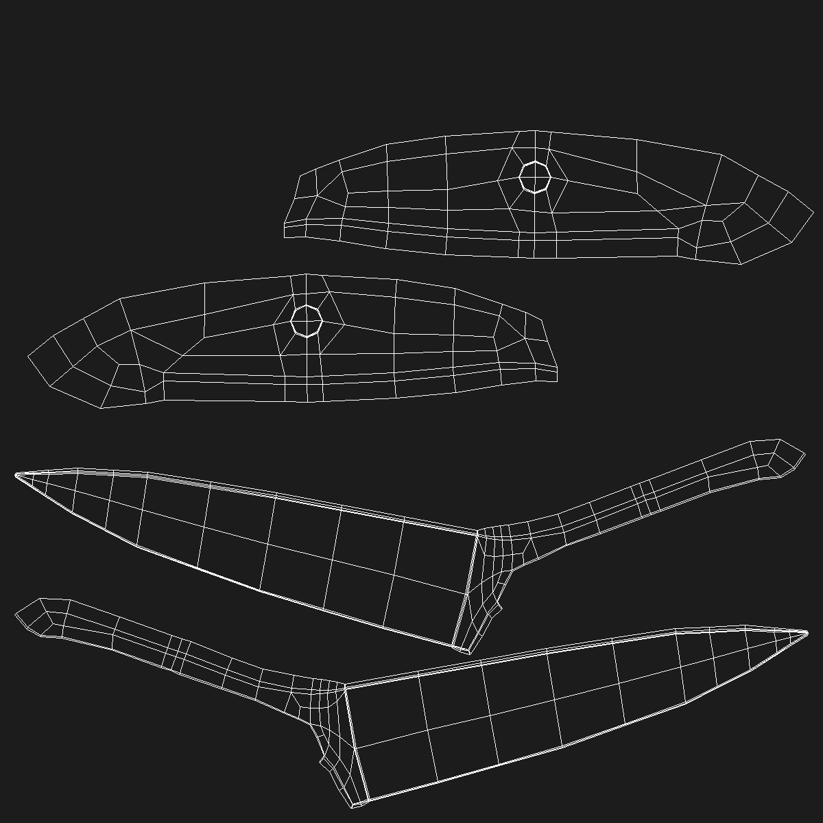 Classic Chefs Knife 3D model
