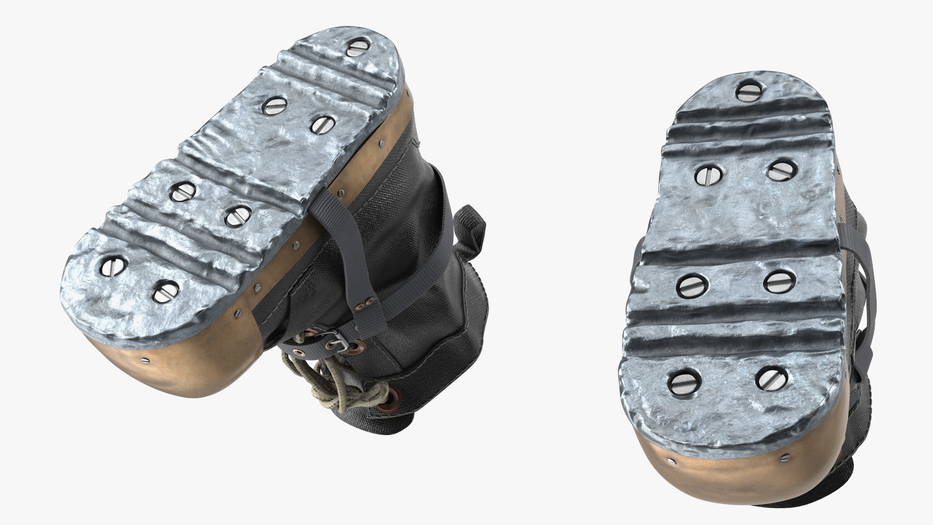 3D model Vintage Diving Boots