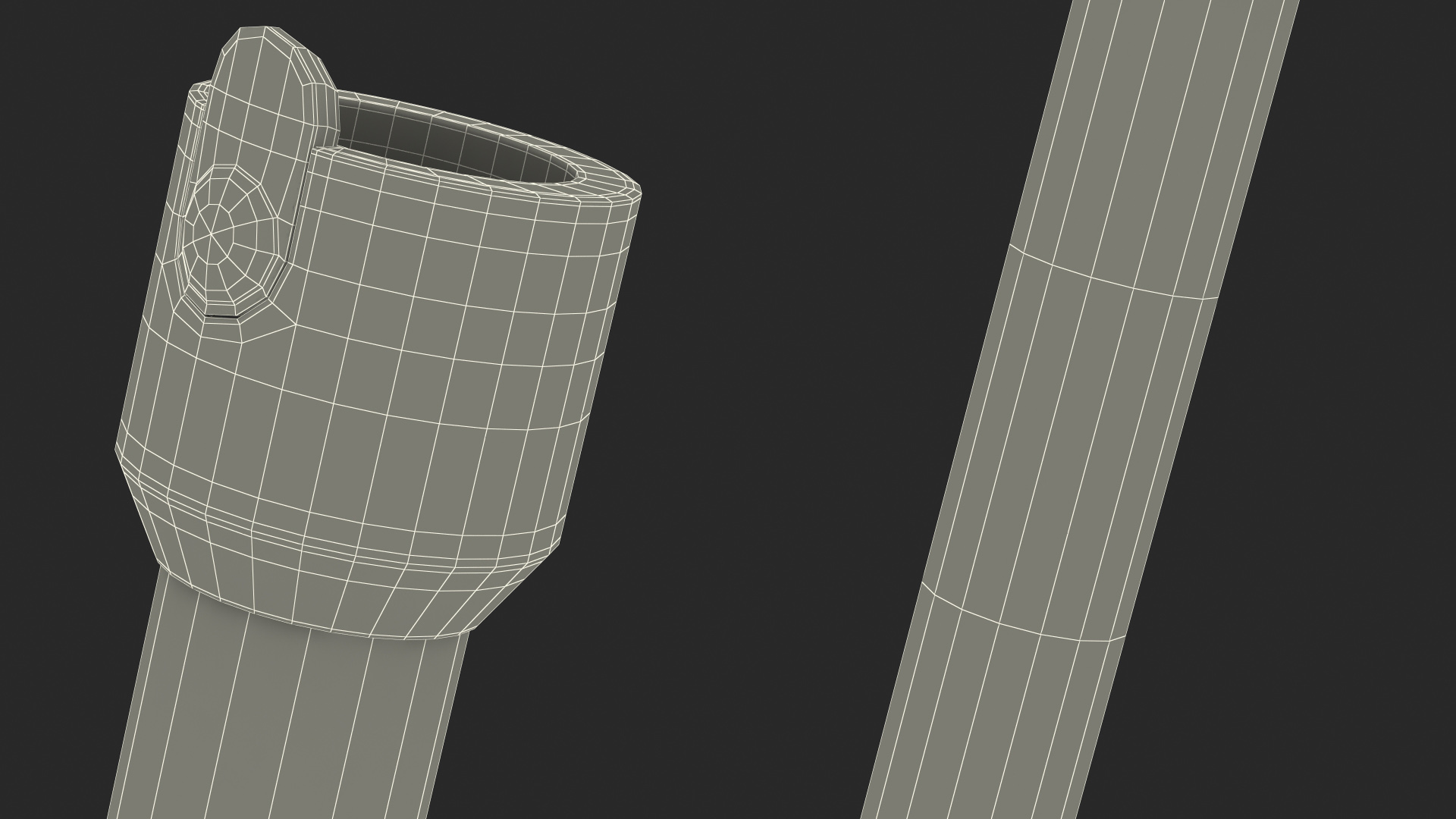 3D model Dyson Turbine Nozzle with Tube
