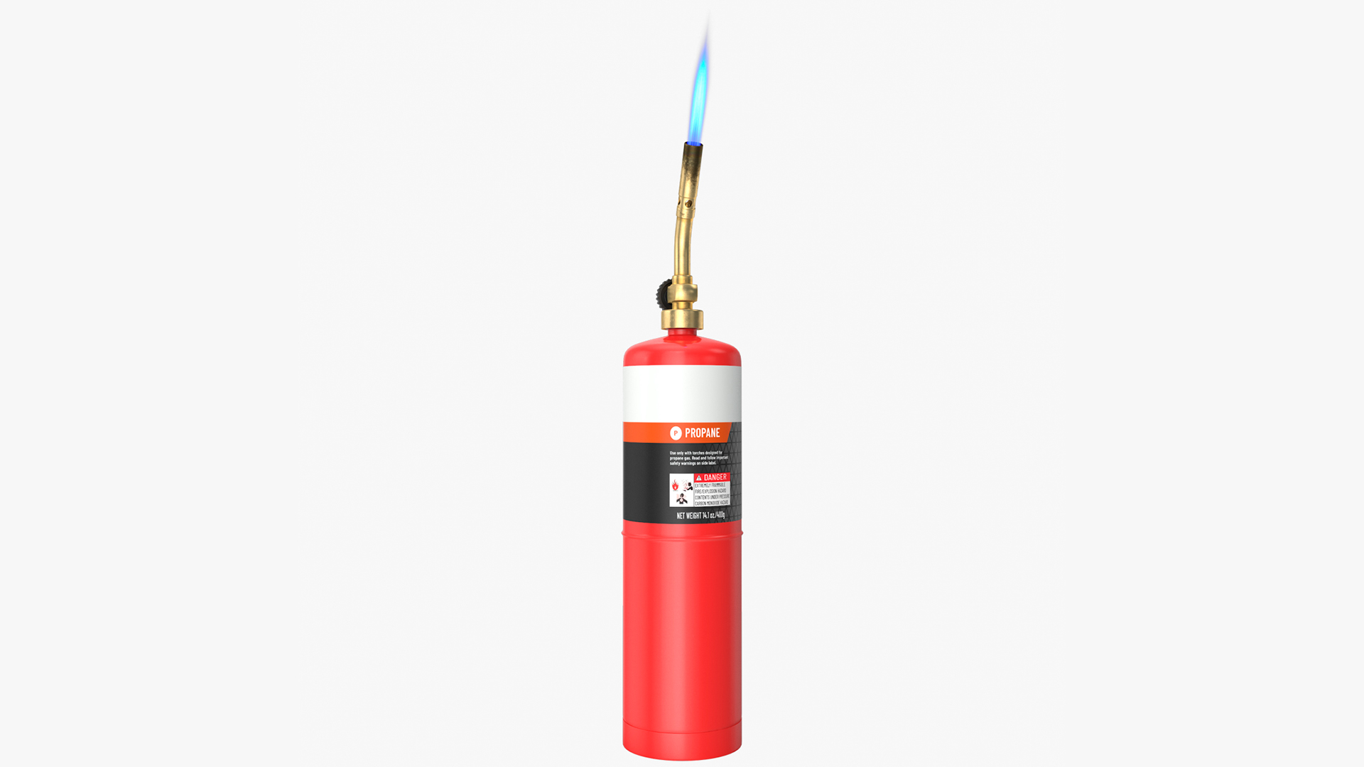 3D Pencil Tip Handheld Propane Torch with Cylinder Kit