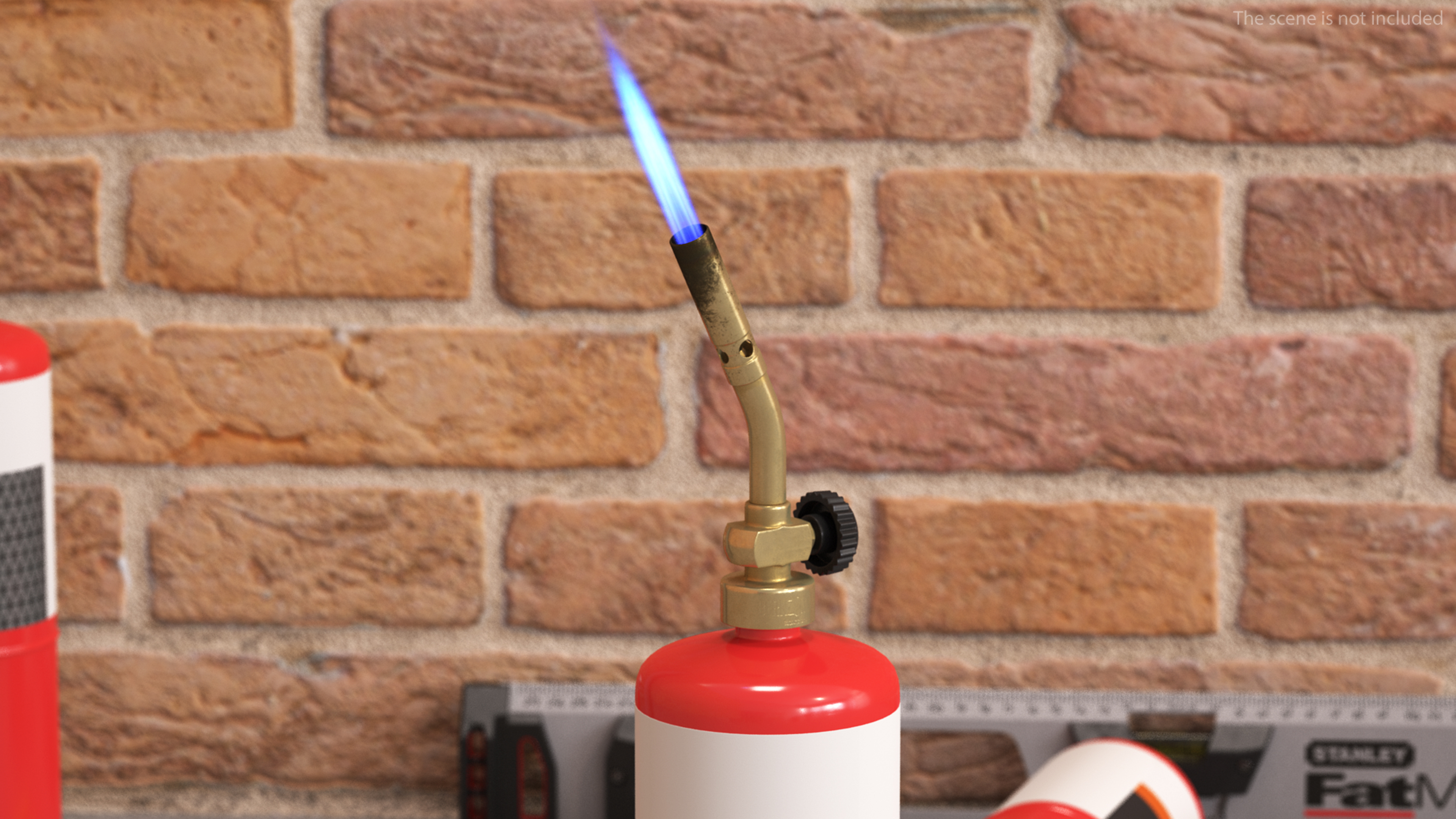 3D Pencil Tip Handheld Propane Torch with Cylinder Kit