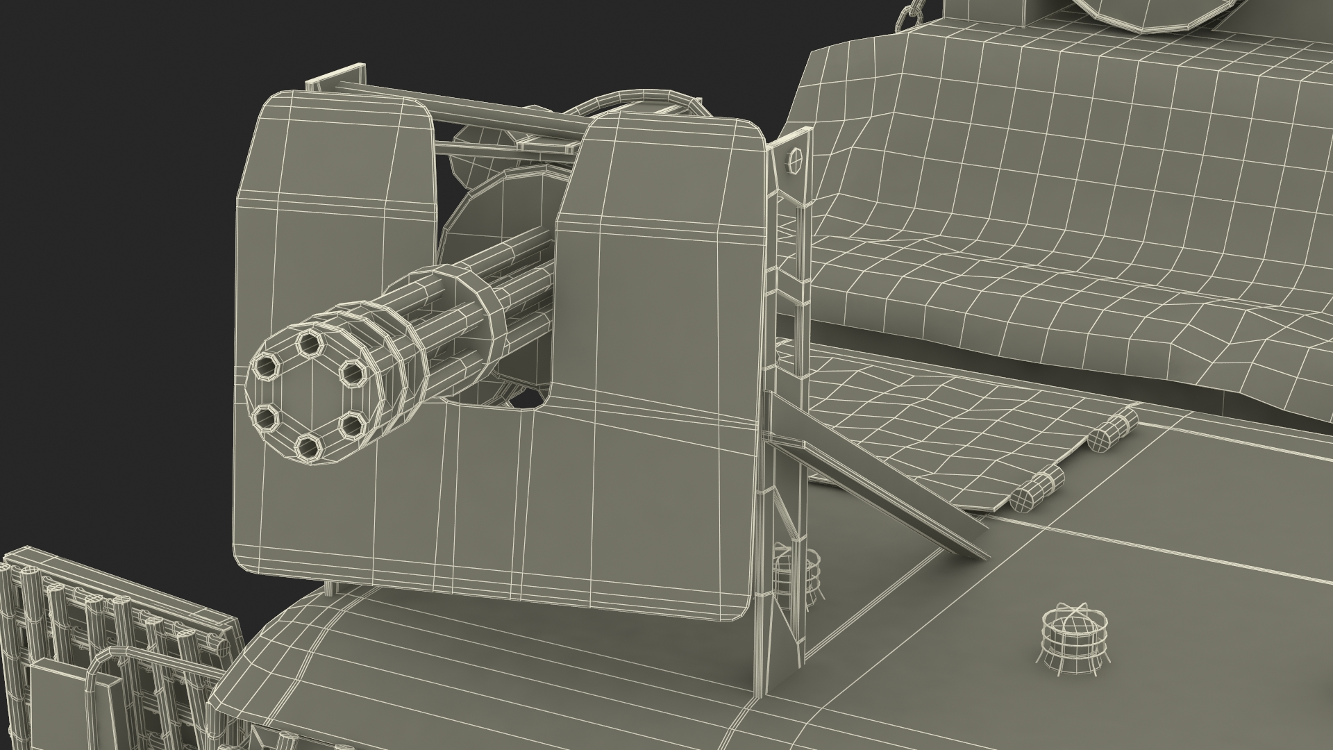 Apocalyptic Truck Rigged 3D model