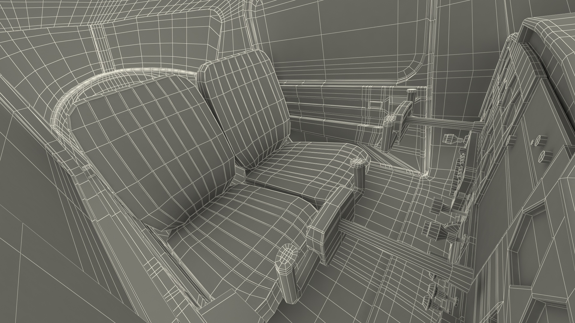 Civil Aircraft Generic Rigged 3D model