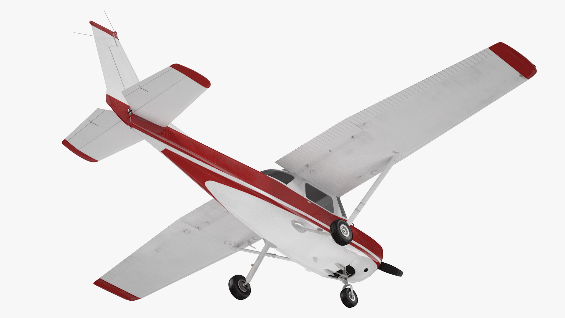 Civil Aircraft Generic Rigged 3D model