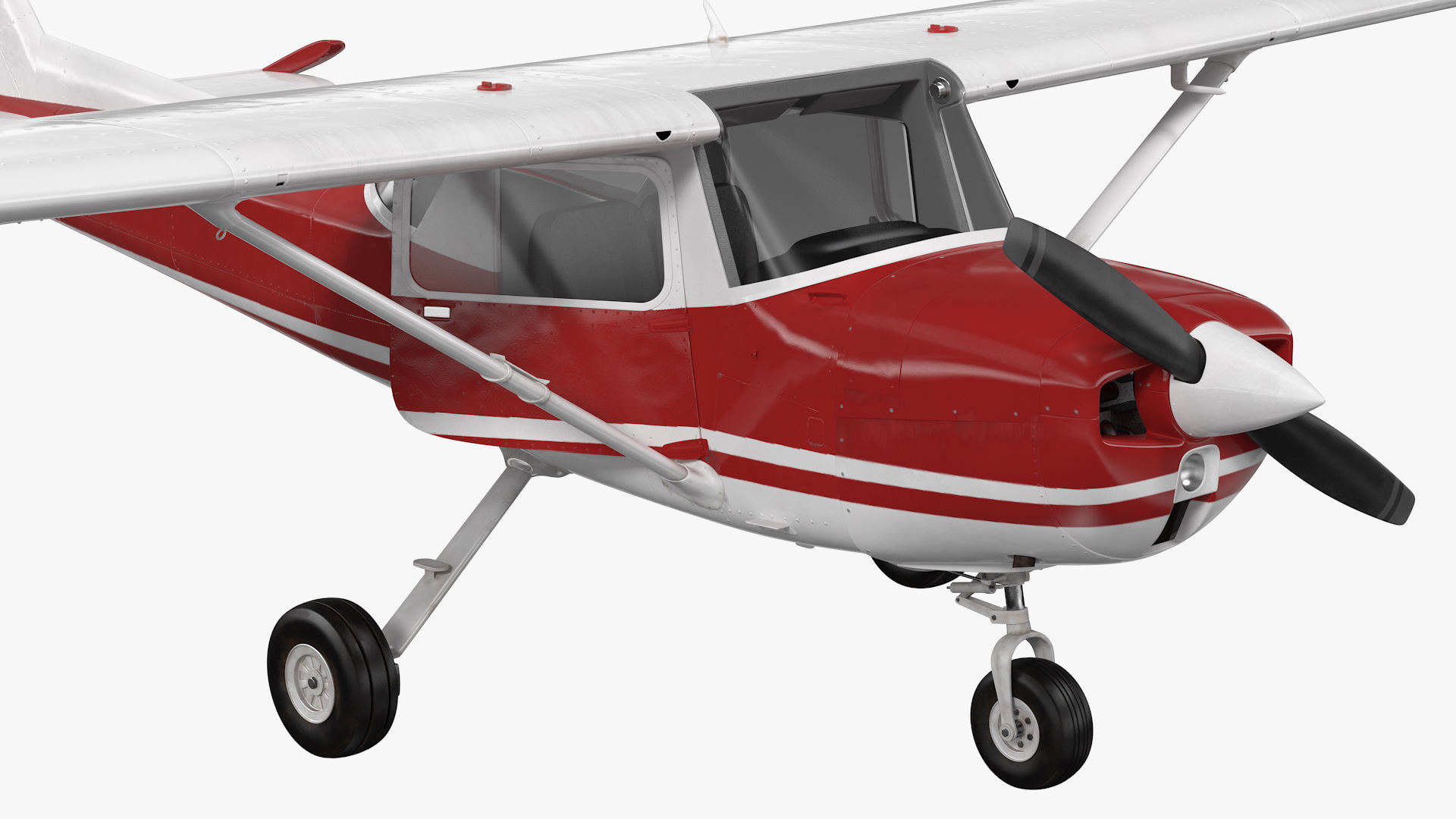 Civil Aircraft Generic Rigged 3D model