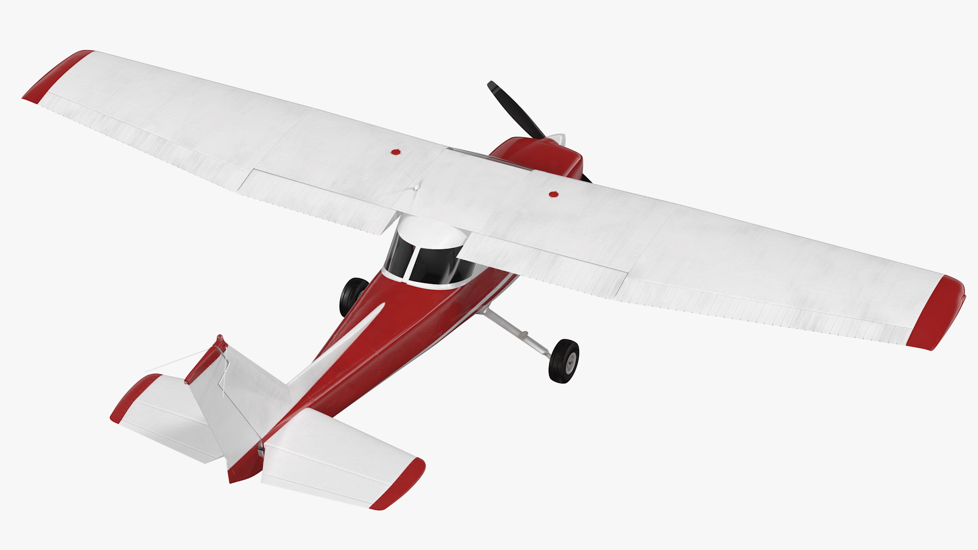 Civil Aircraft Generic Rigged 3D model