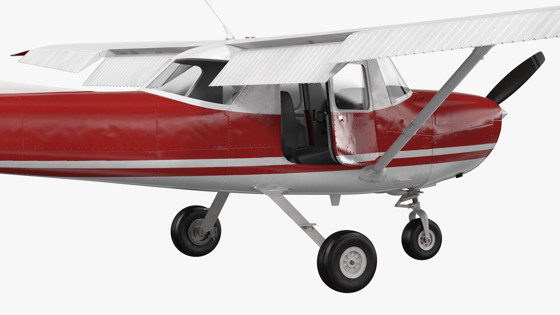 Civil Aircraft Generic Rigged 3D model
