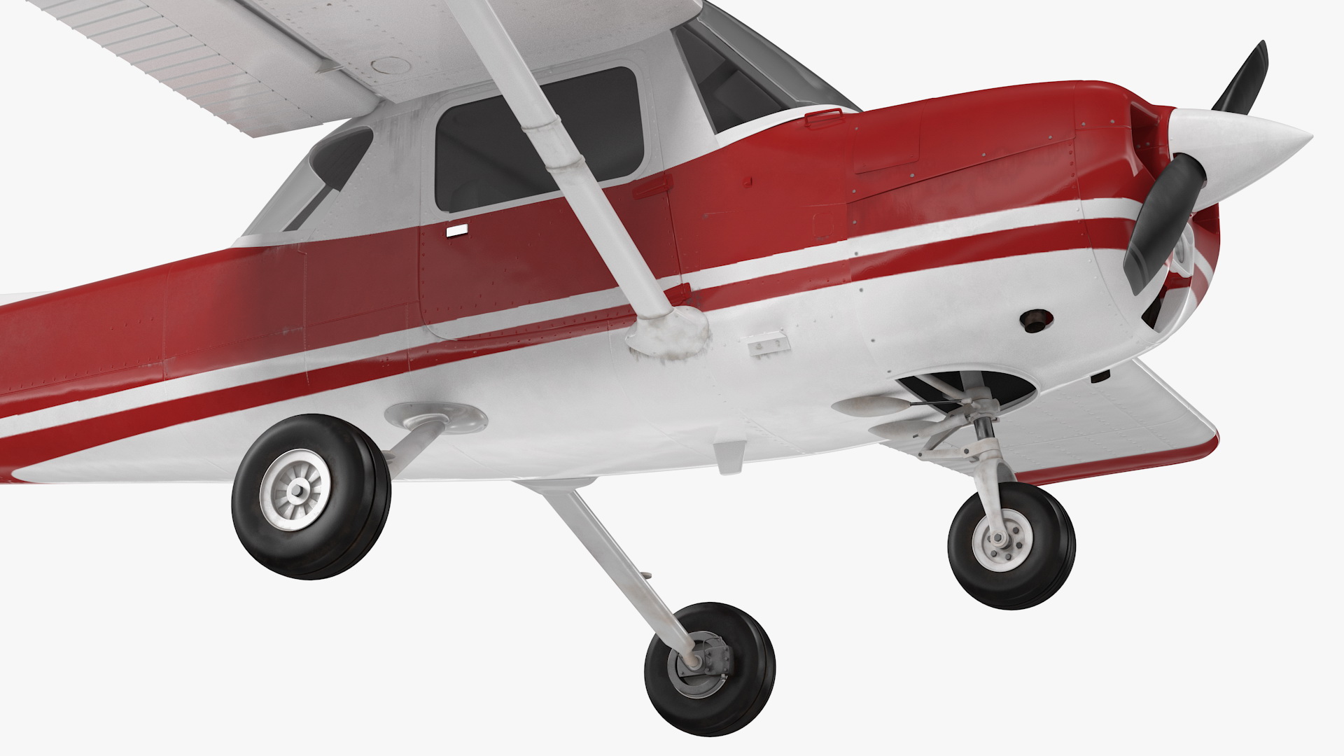 Civil Aircraft Generic Rigged 3D model