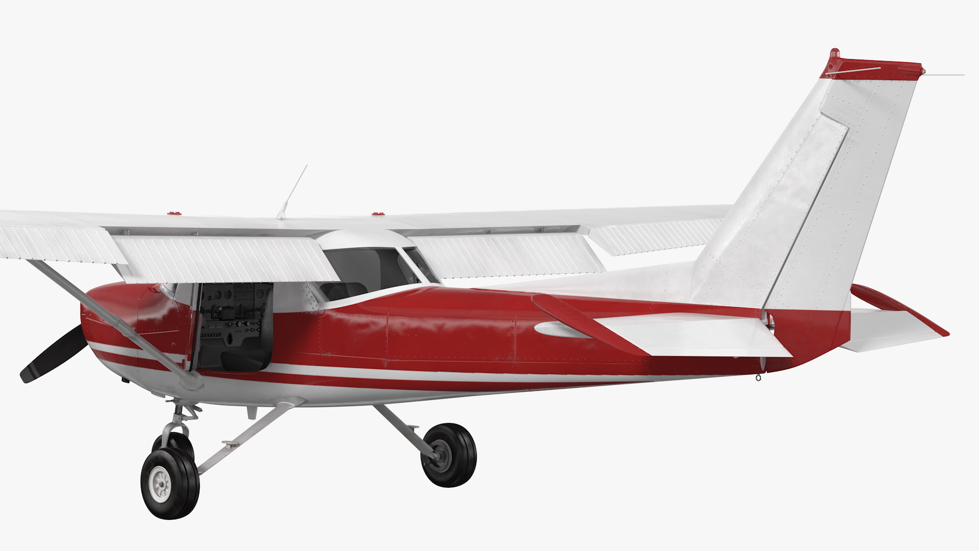 Civil Aircraft Generic Rigged 3D model