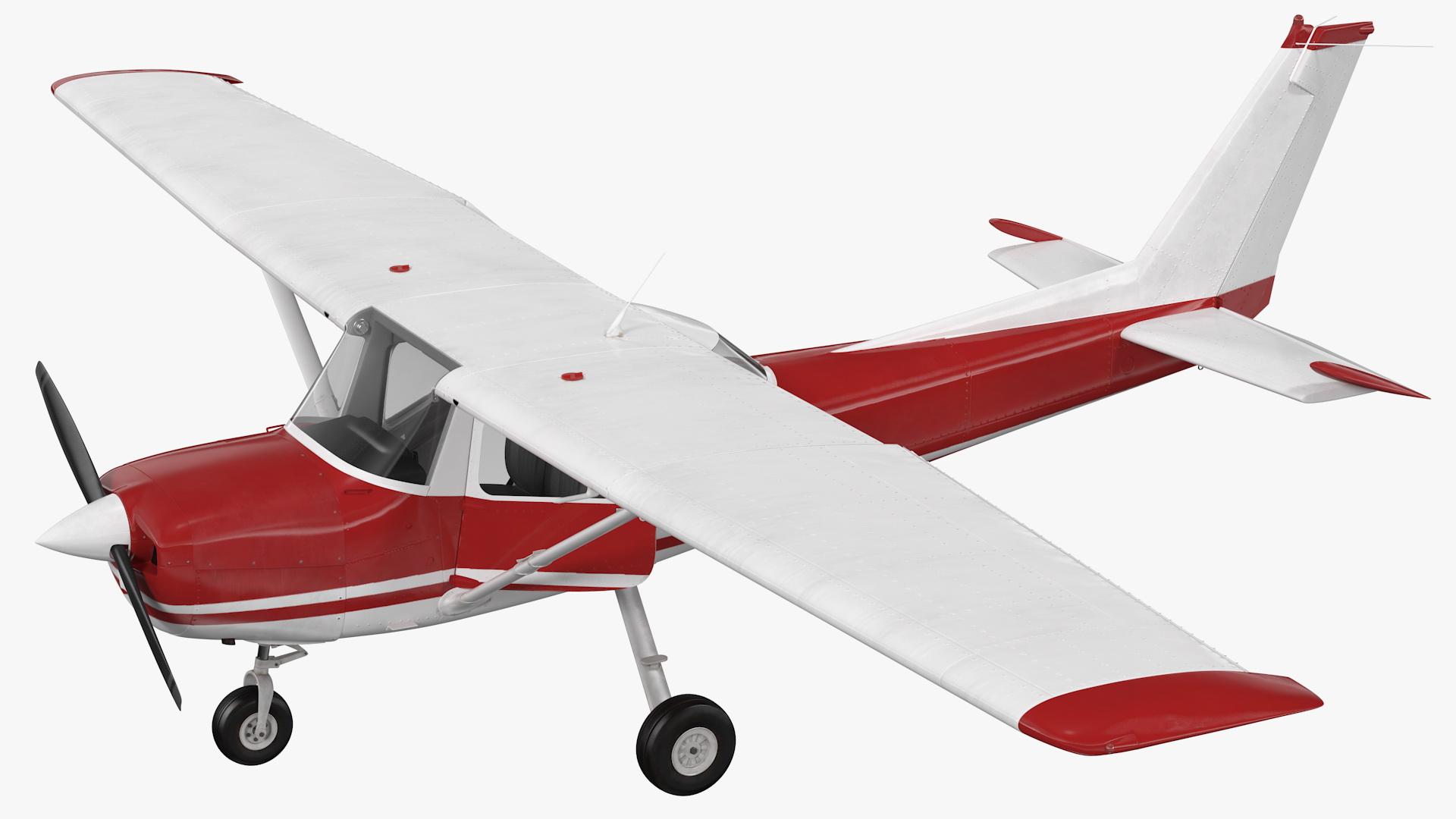 Civil Aircraft Generic Rigged 3D model