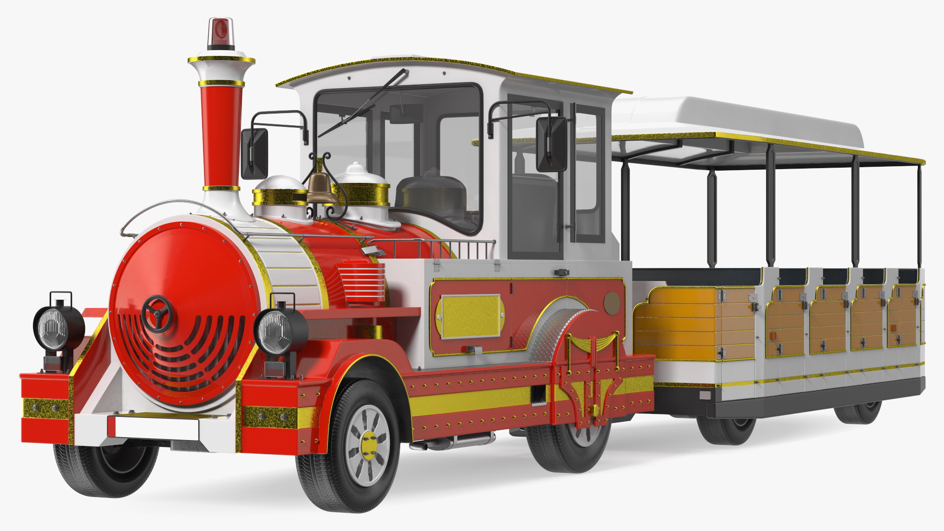 3D Tourist Train model