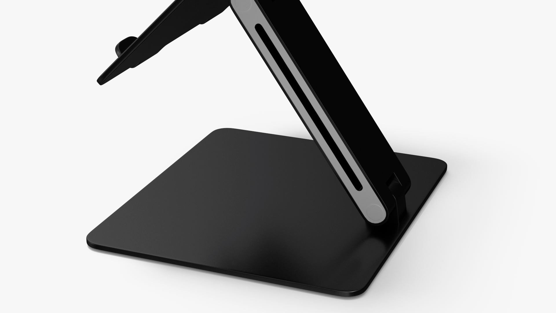 3D Adjustable Laptop Holder Stand Black
