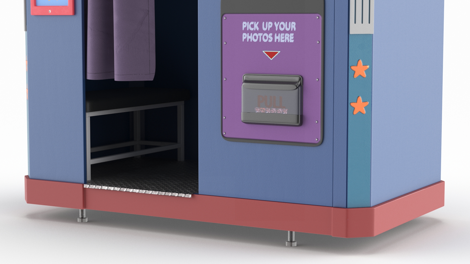 Photo Booth for Disney Park Amusement 3D