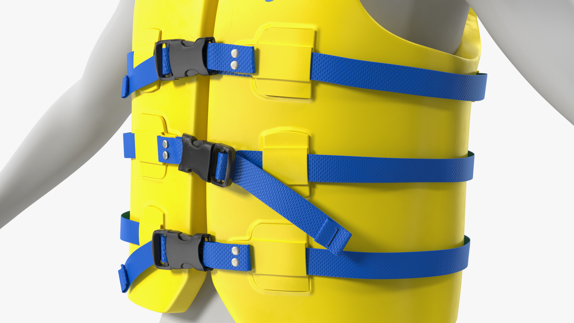 3D model Super Soft Adult Medium Life Jacket