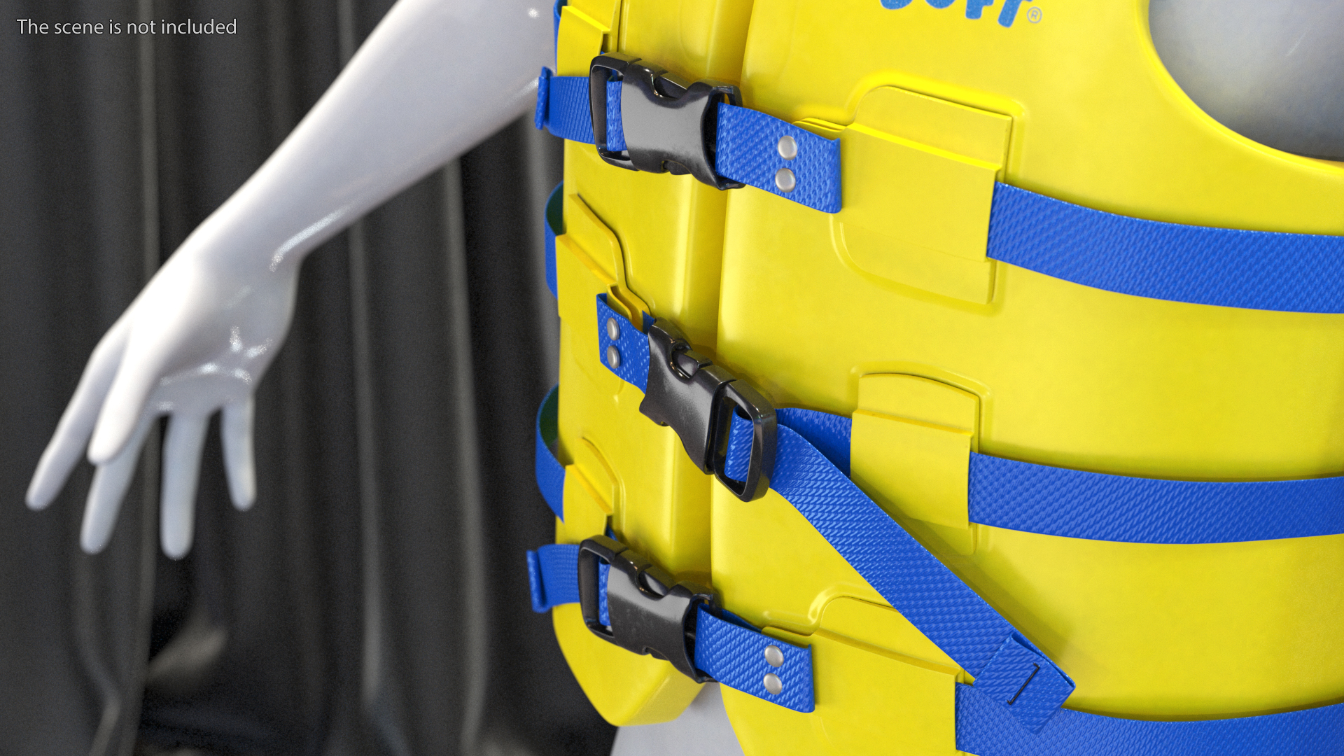 3D model Super Soft Adult Medium Life Jacket