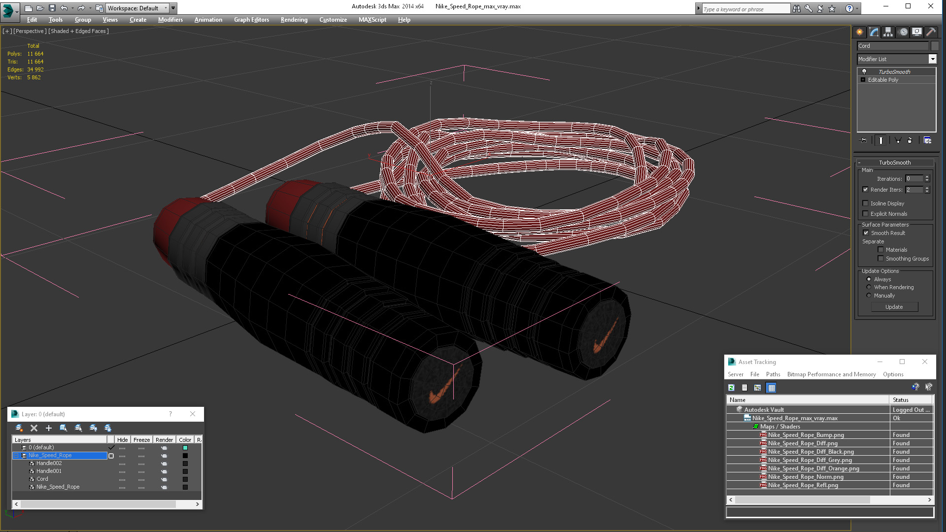 3D model Nike Speed Rope