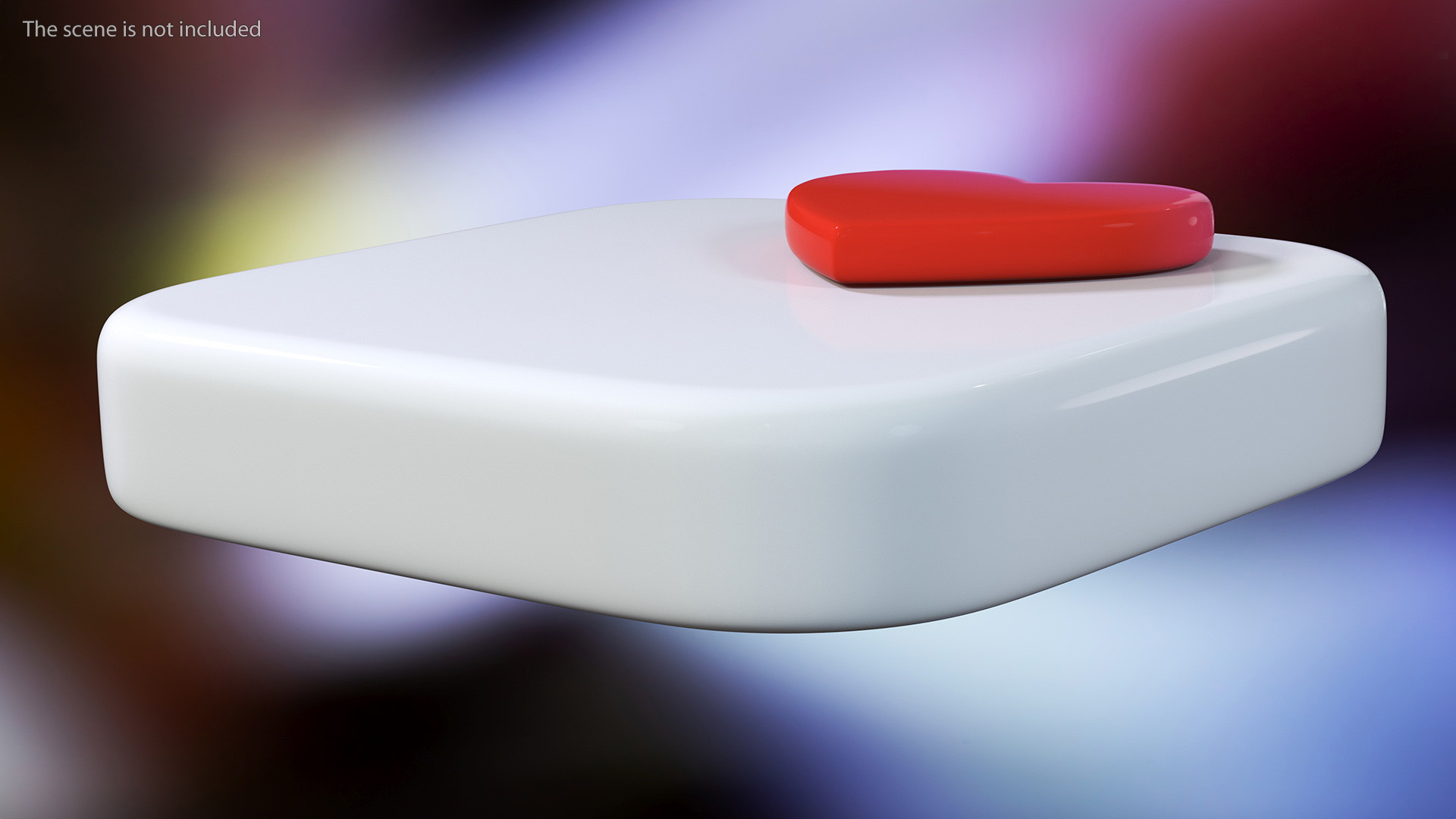 iPhone iOS Health Icon 3D