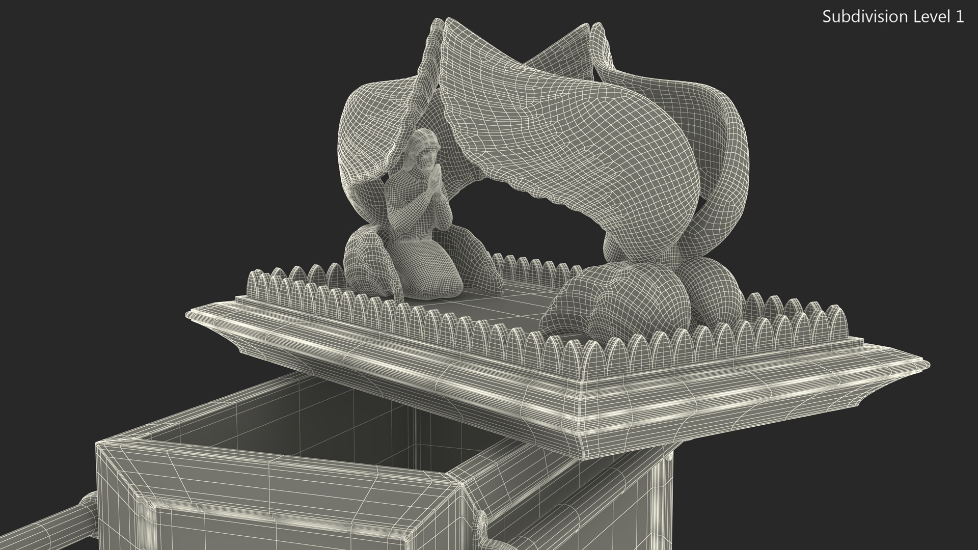 Ark of the Covenant with Tablets 3D