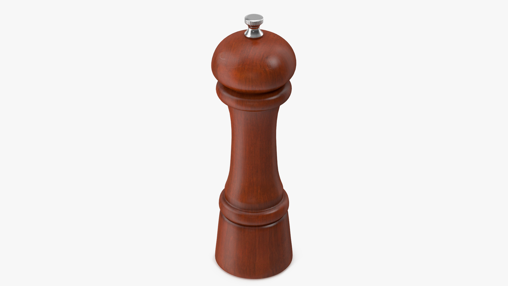 Wooden Salt and Pepper Mill 3D