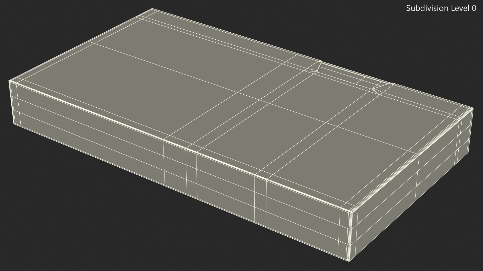 VHS E180 Video Cassette Tape with Cover 3D model