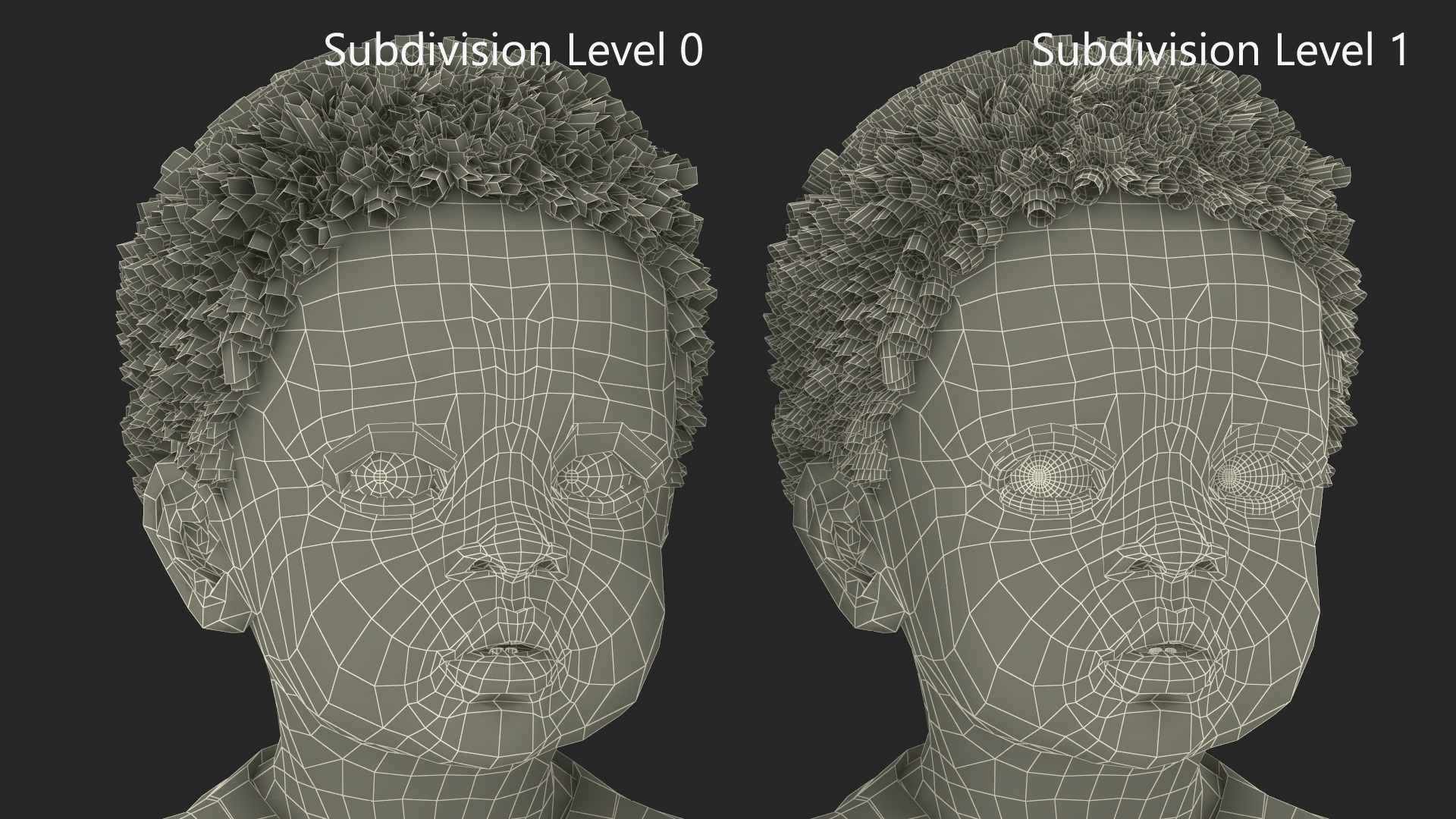 Toddler Black Boy Light Skin in Full Bodysuit Standing 3D model