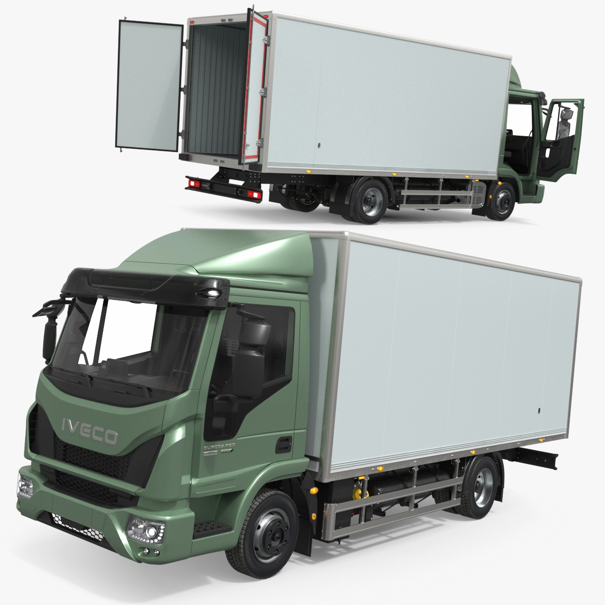 Commercial Cargo Delivery Box Lorry