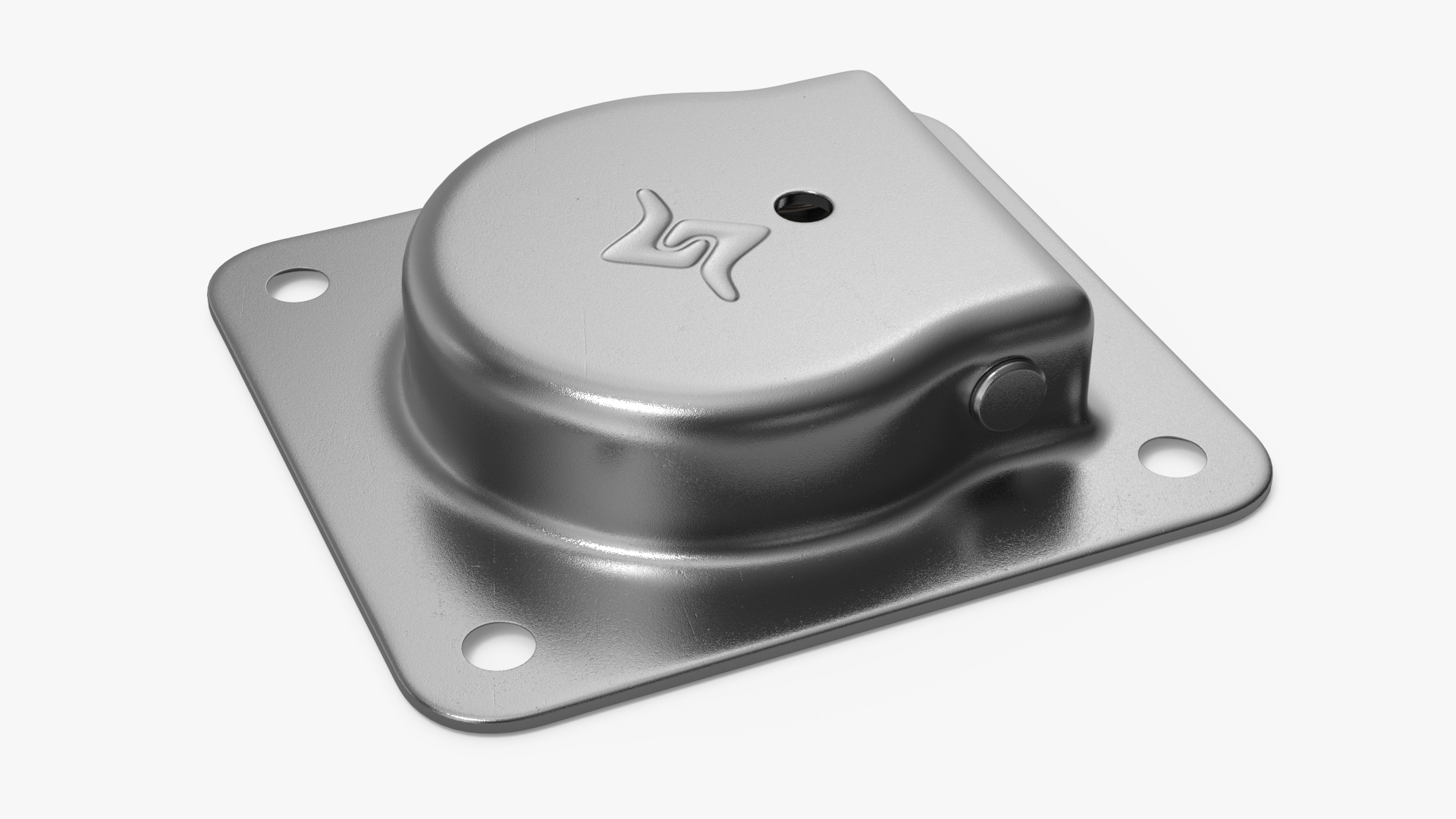 3D Caliber D-Ring Chrome Anchor model