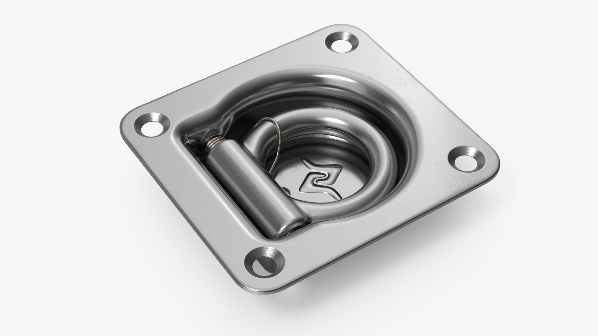 3D Caliber D-Ring Chrome Anchor model