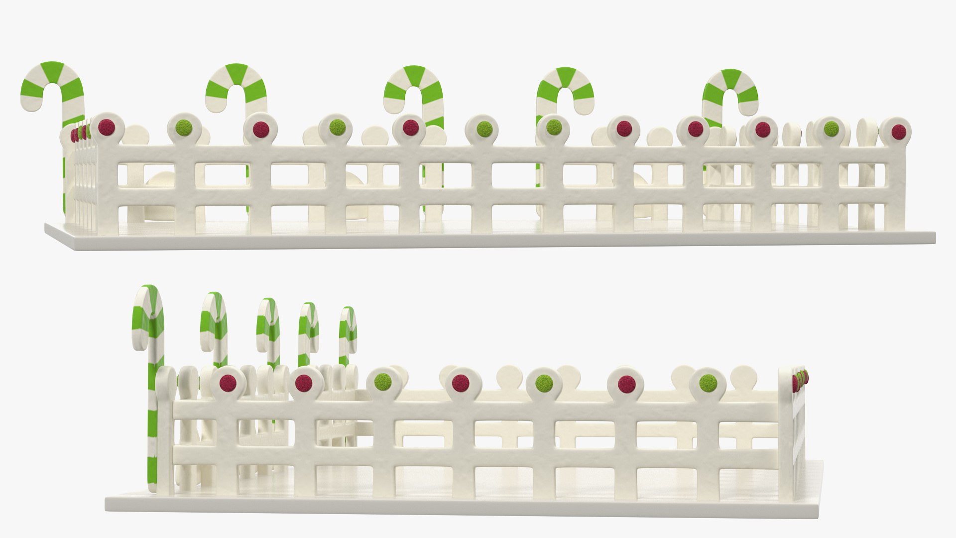 3D Cookie Dough Fence model