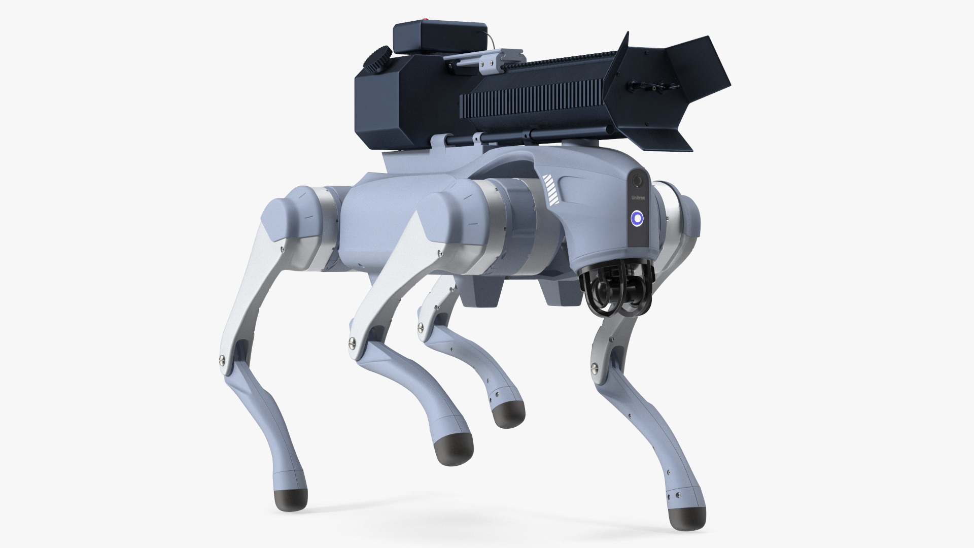 Thermonator Robot Dog in Walking Pose 3D