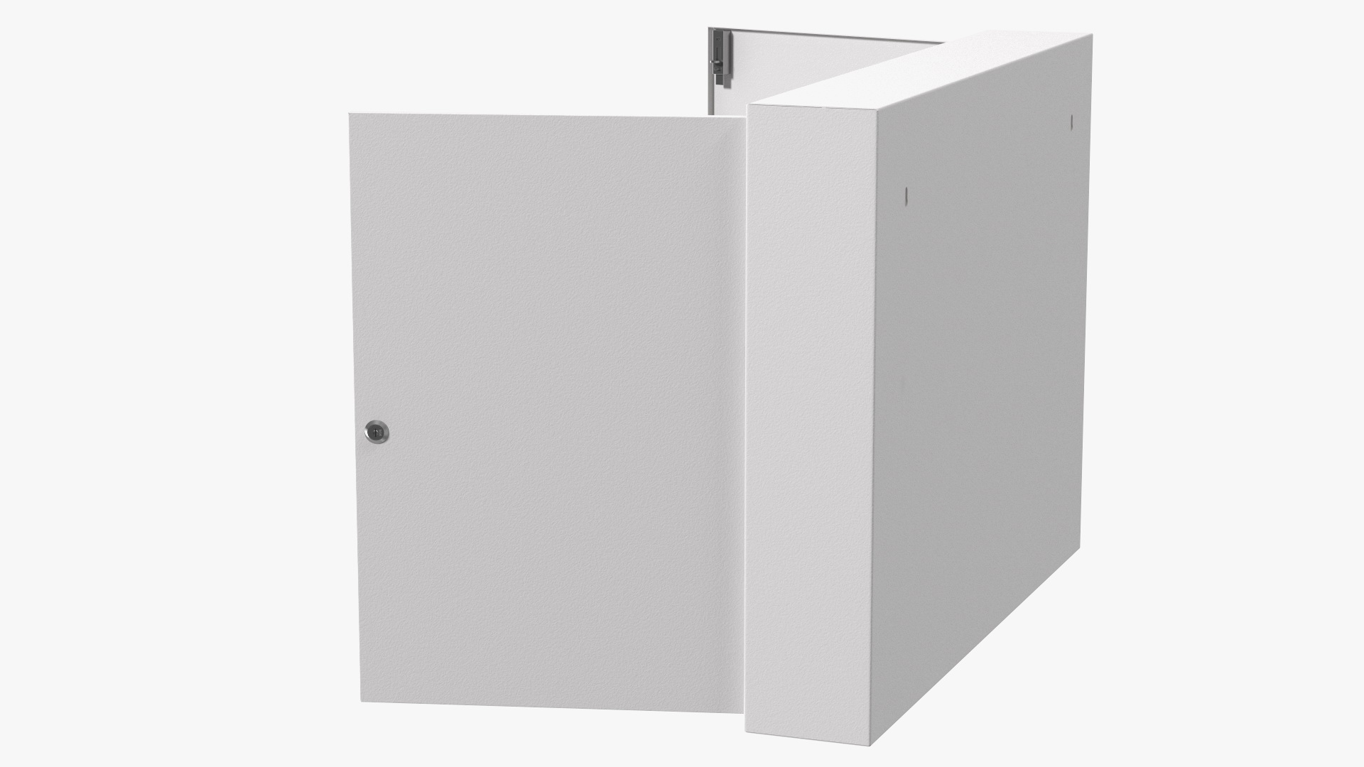 3D Industrial Large Cabinet With Electrical Panel