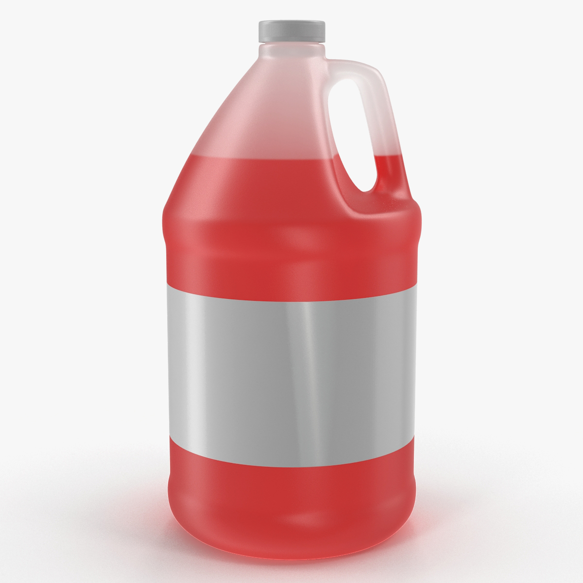 Plastic Red Juice Jug