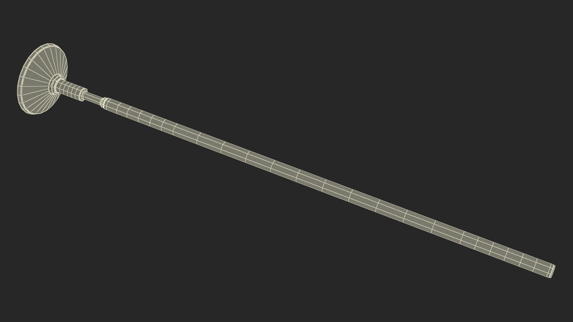 Slalom Pole With Base Forza 3D