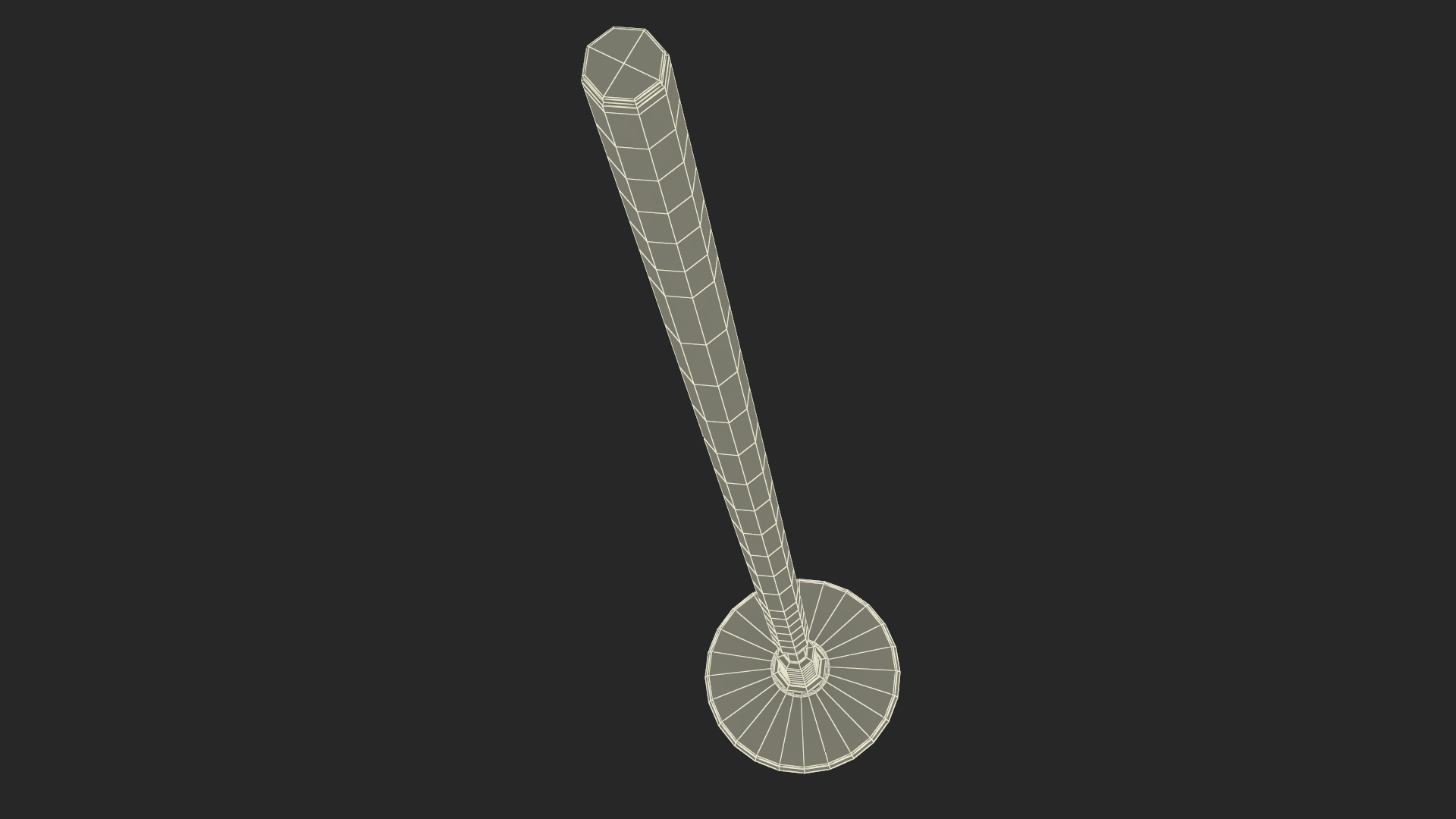 Slalom Pole With Base Forza 3D