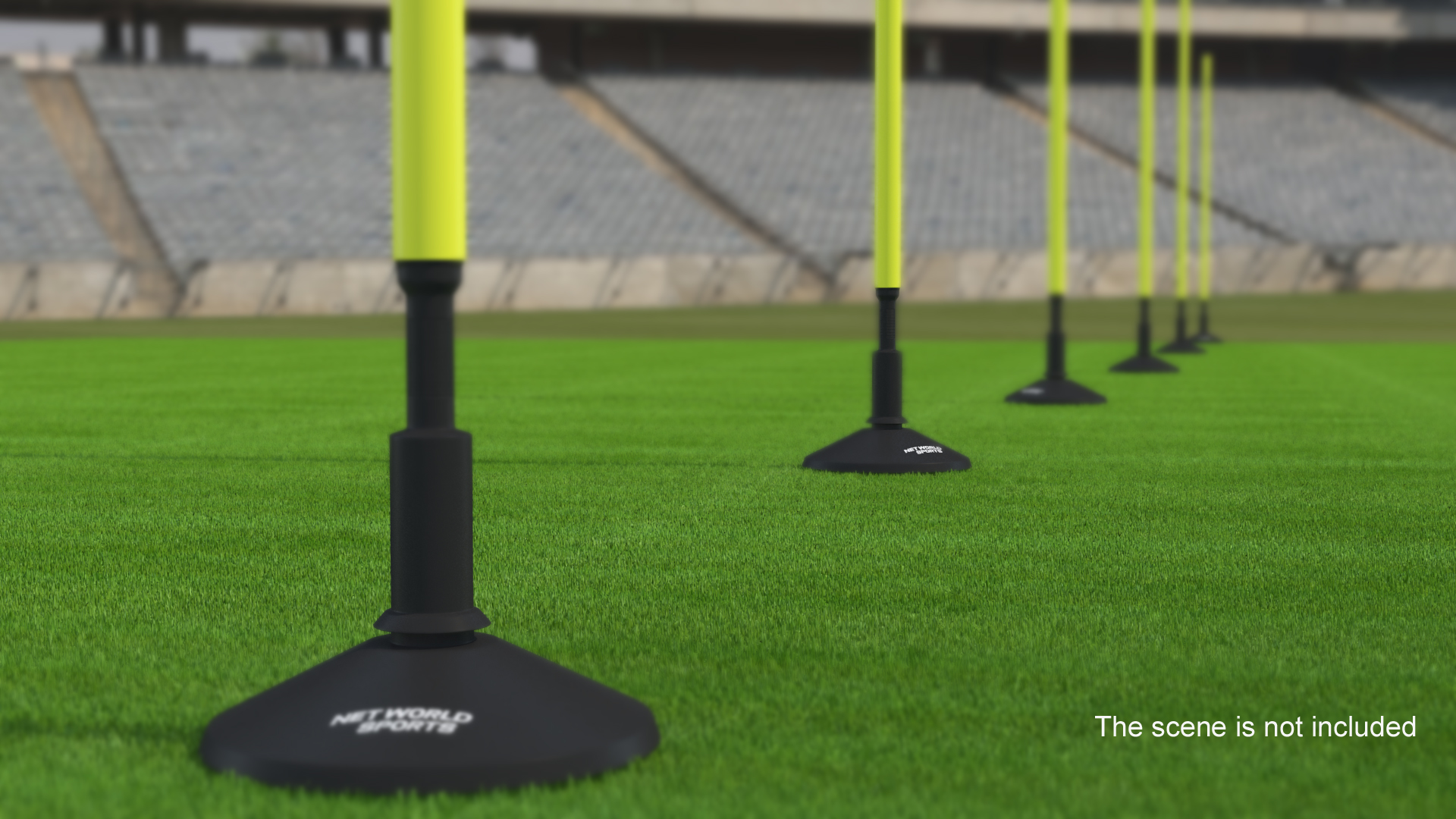 Slalom Pole With Base Forza 3D