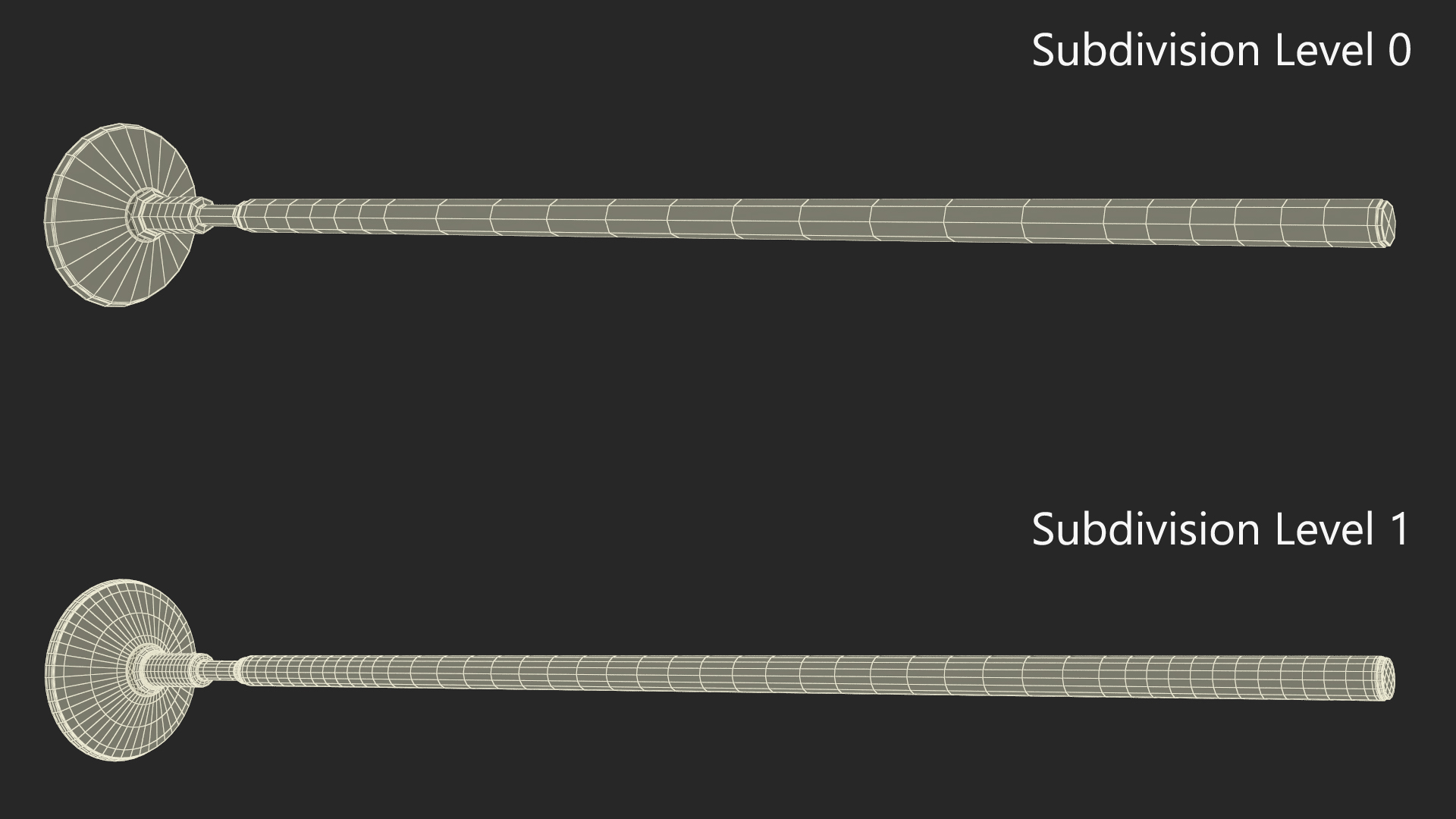 Slalom Pole With Base Forza 3D