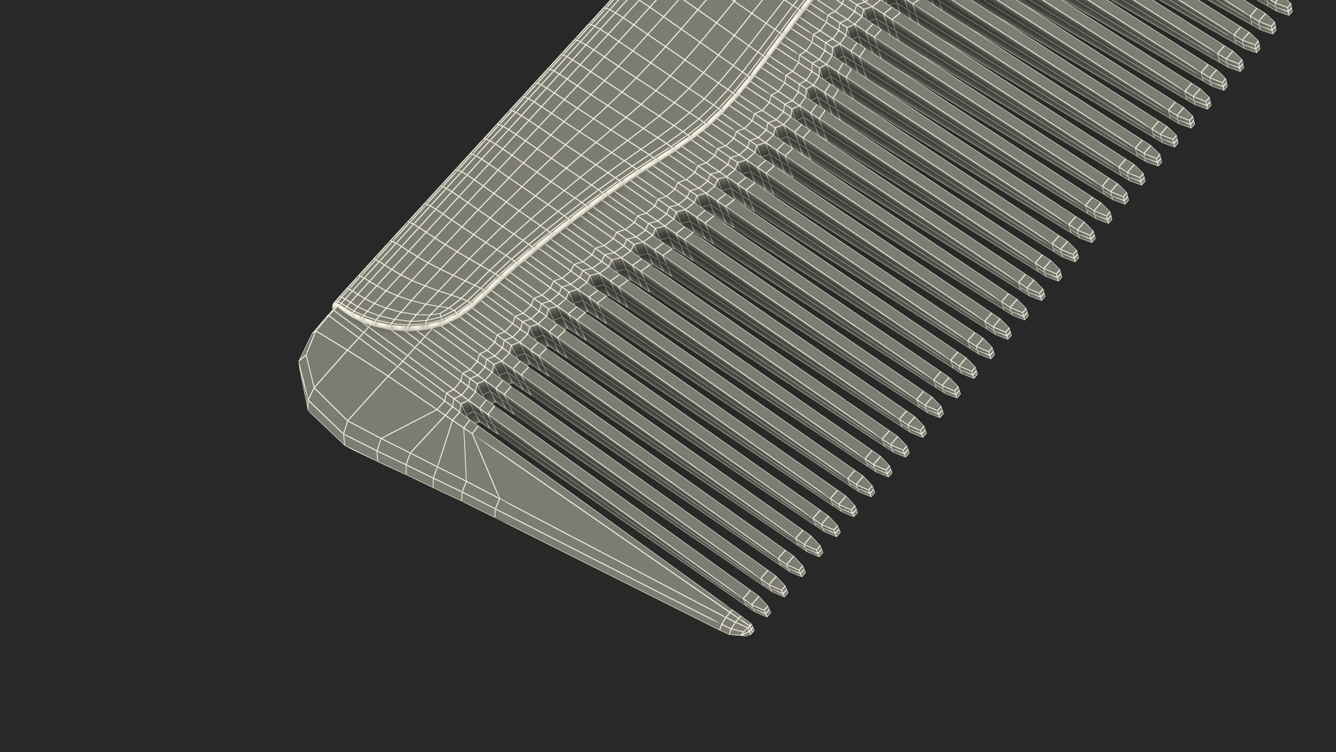 3D Deluxe Comb