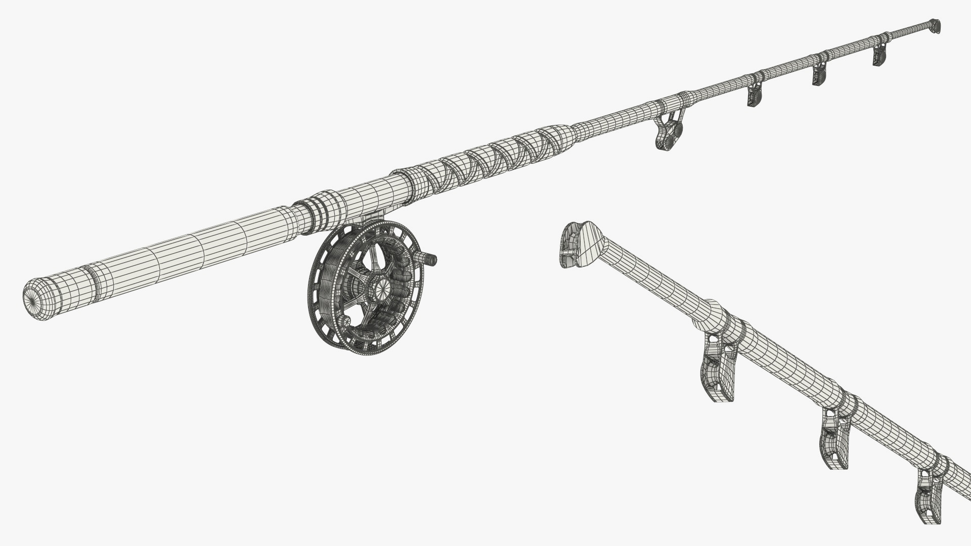 Carbon Fly Rod with Reel, view 4