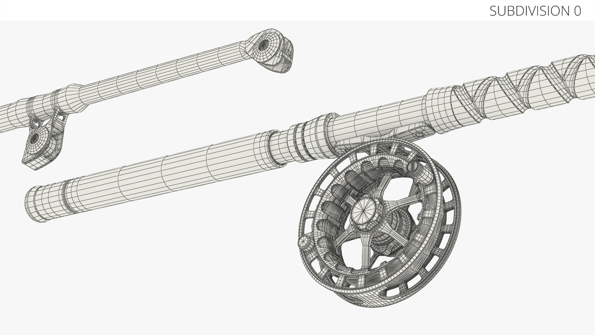 Carbon Fly Rod with Reel, view 2