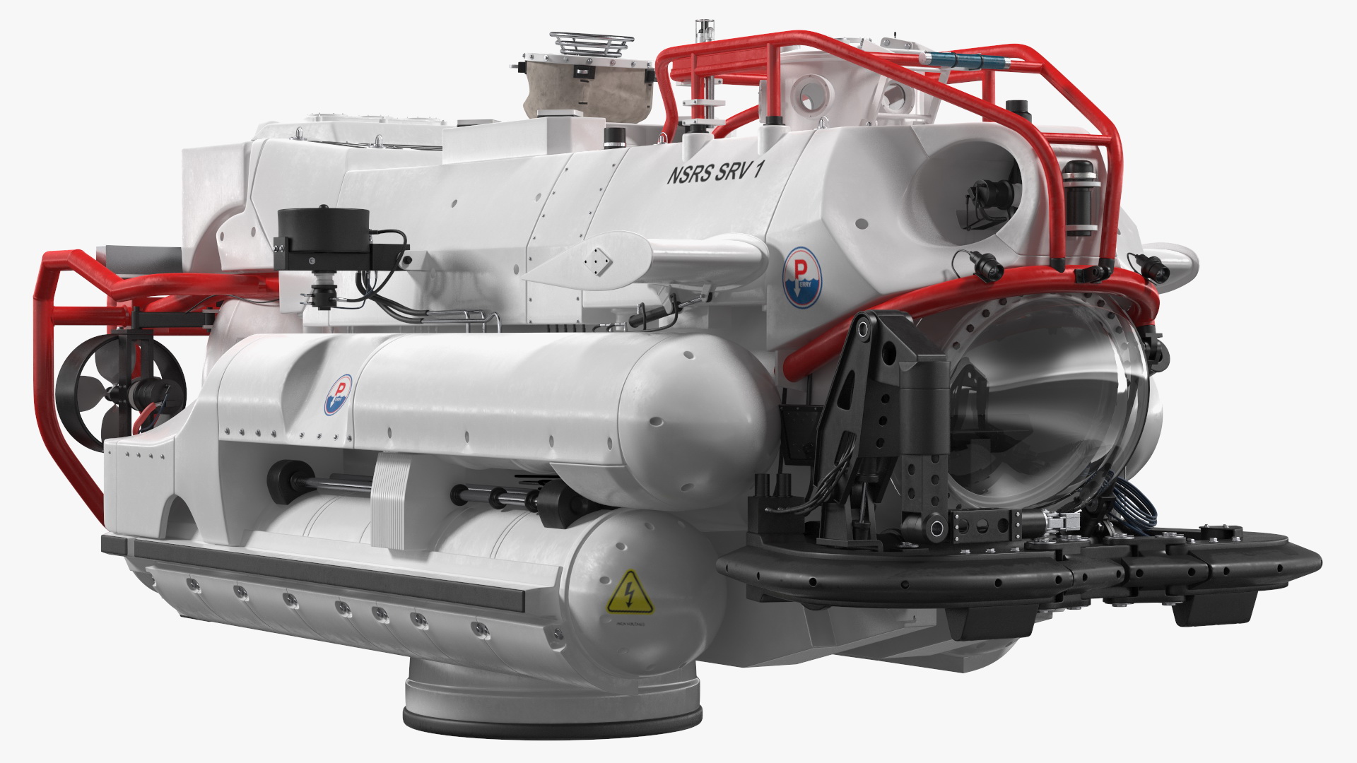 3D NATO Submarine Rescue System model
